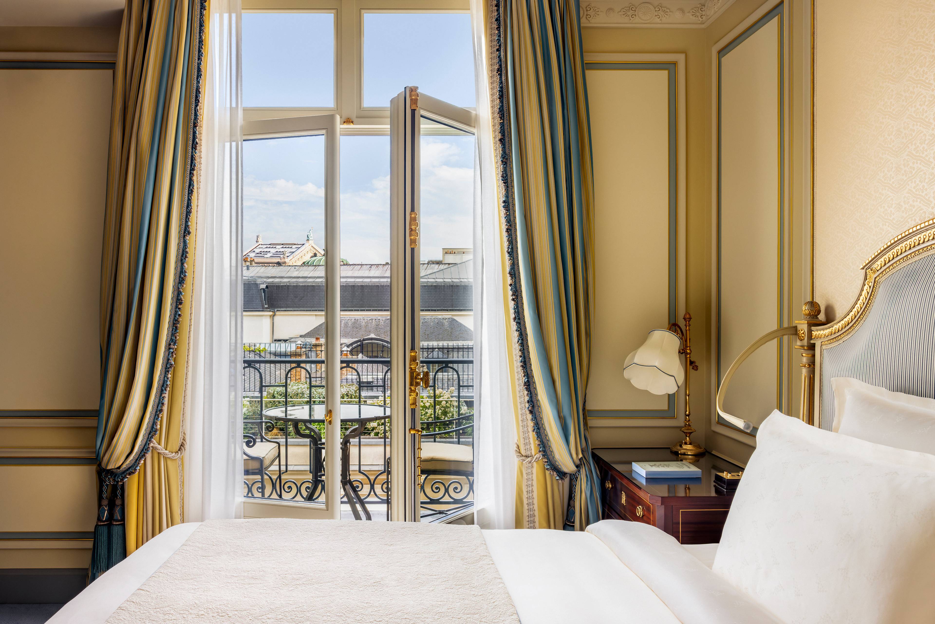 Desk in a Junior Deluxe Suite at the Ritz Paris