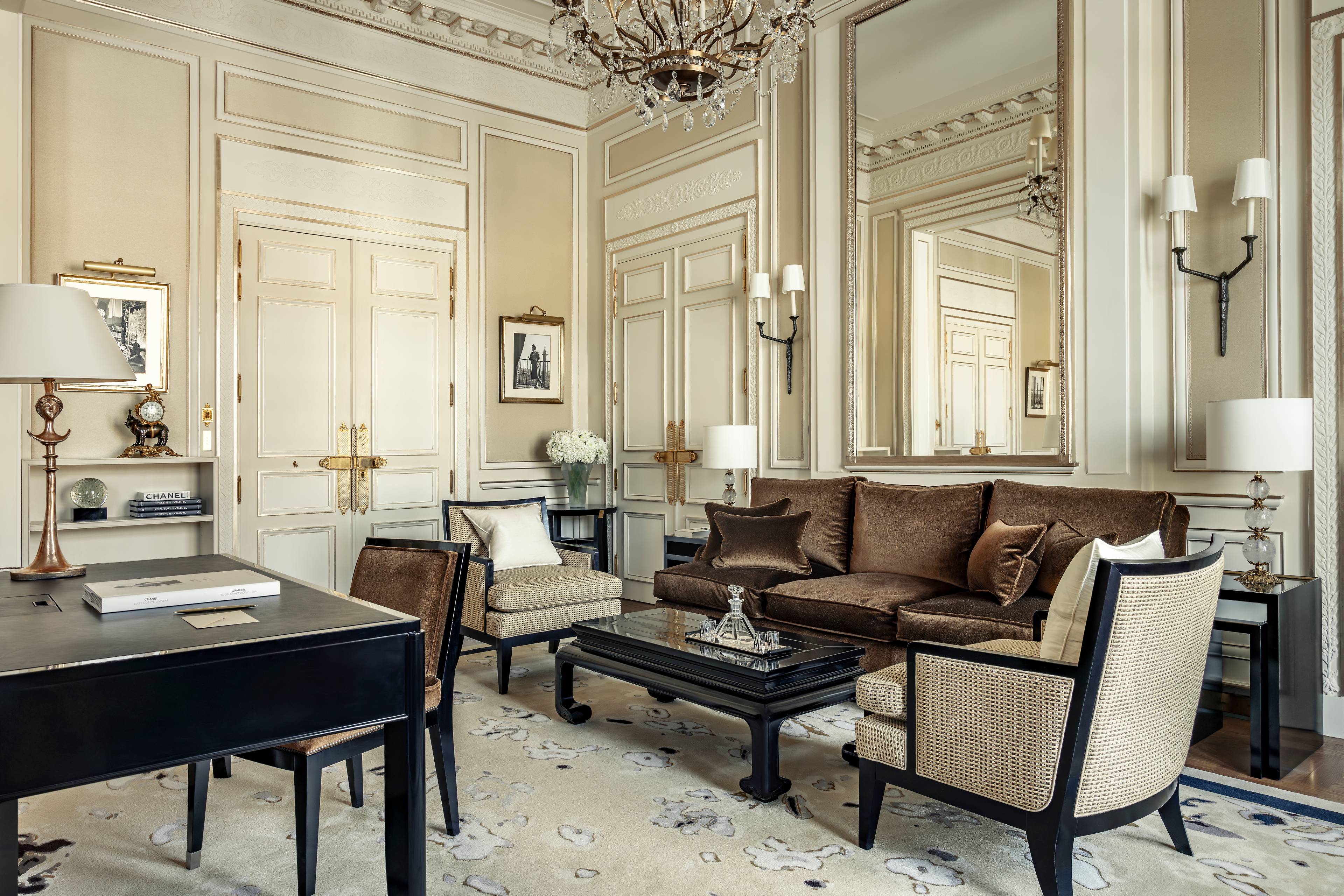 Chambre de la Suite de Prestige Coco Chanel au Ritz Paris