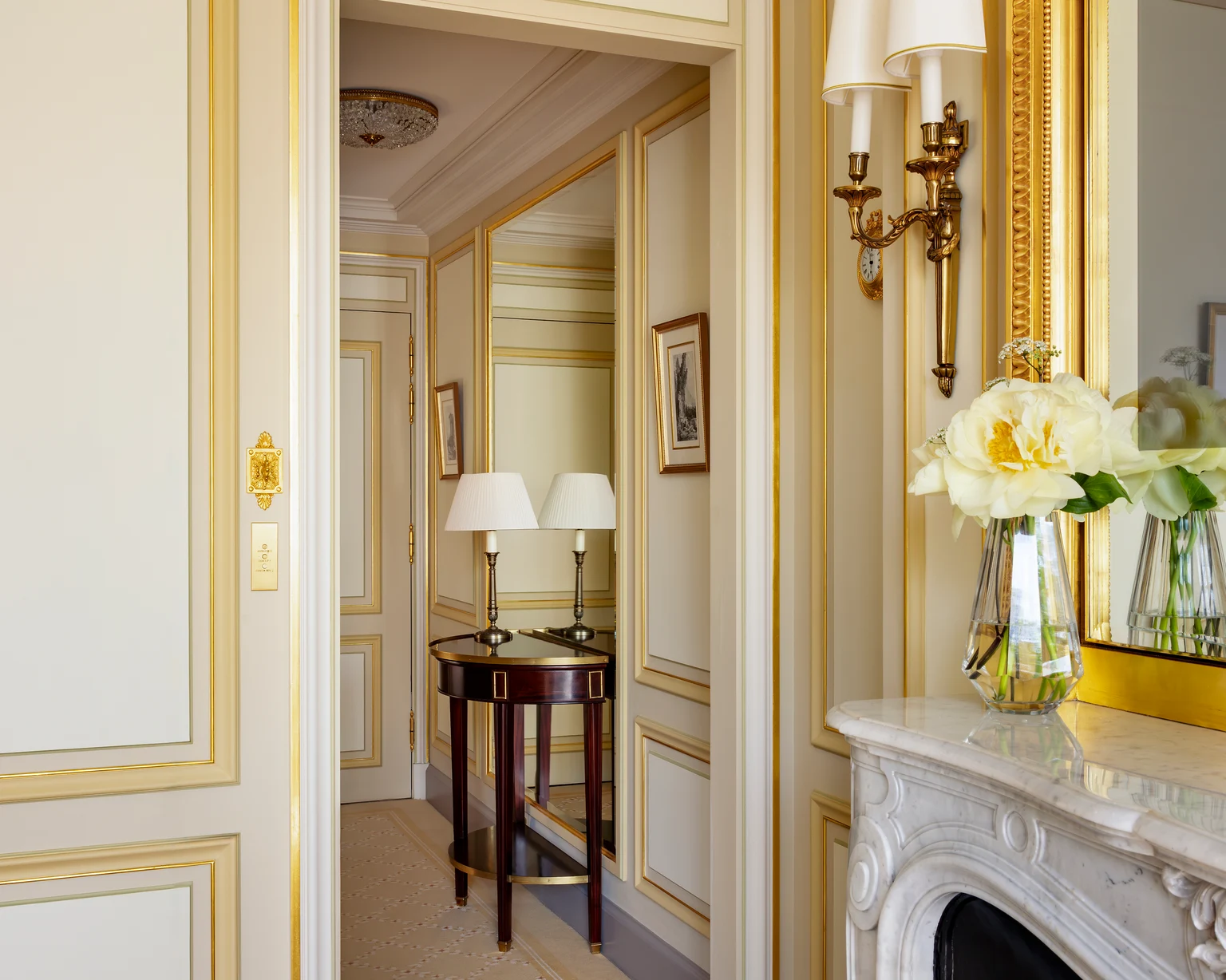 Lit d'une Chambre Deluxe au Ritz Paris