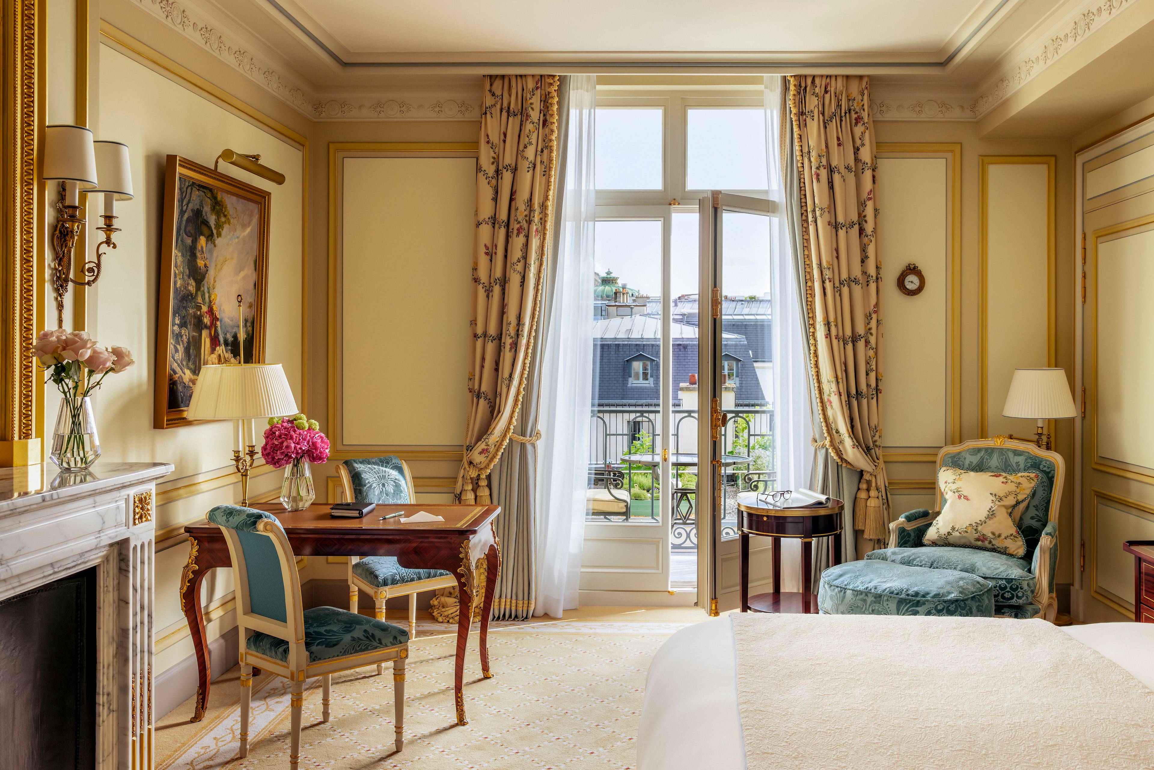 Window in an Executive Room at the Ritz Paris