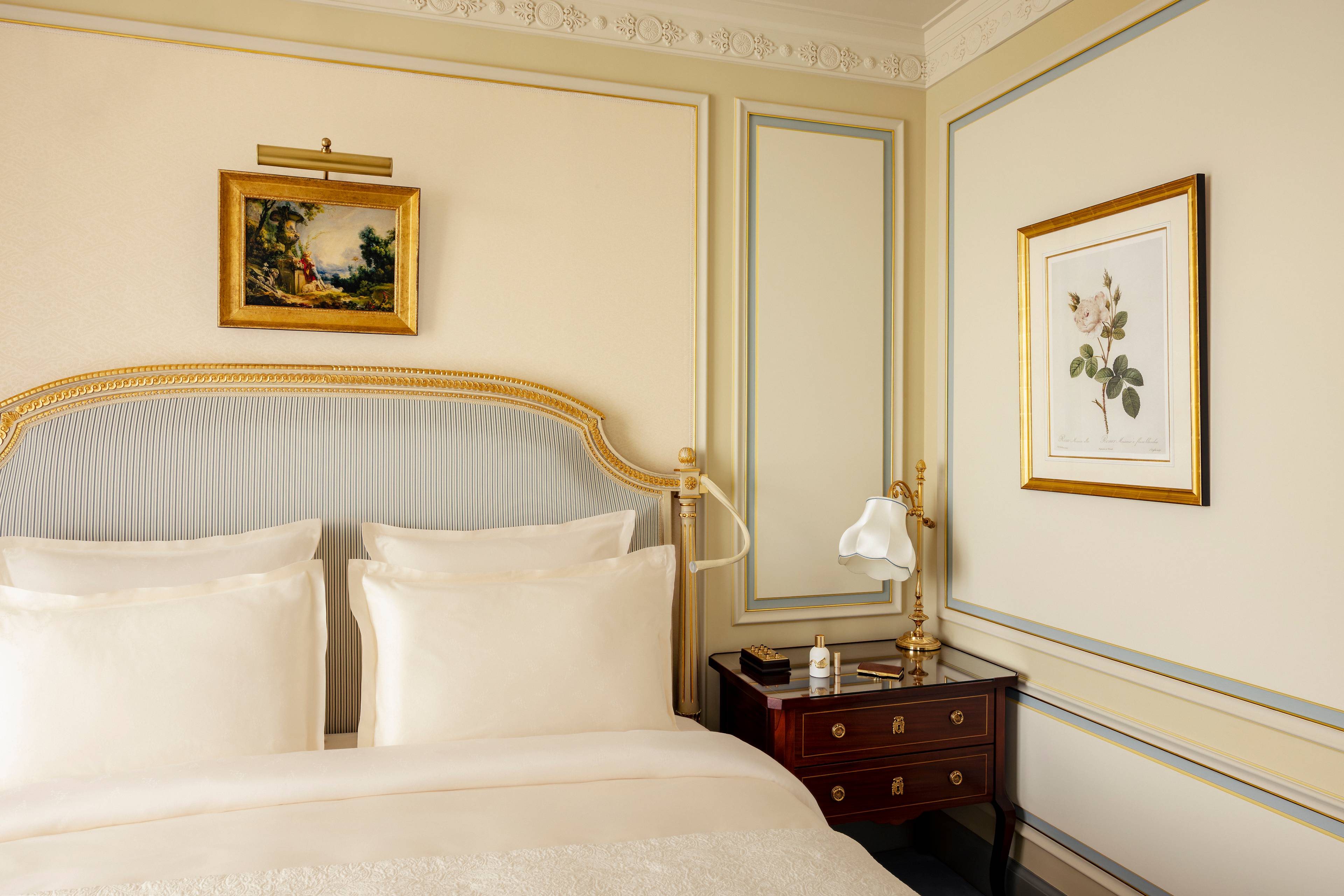 Desk in a Junior Deluxe Suite at the Ritz Paris