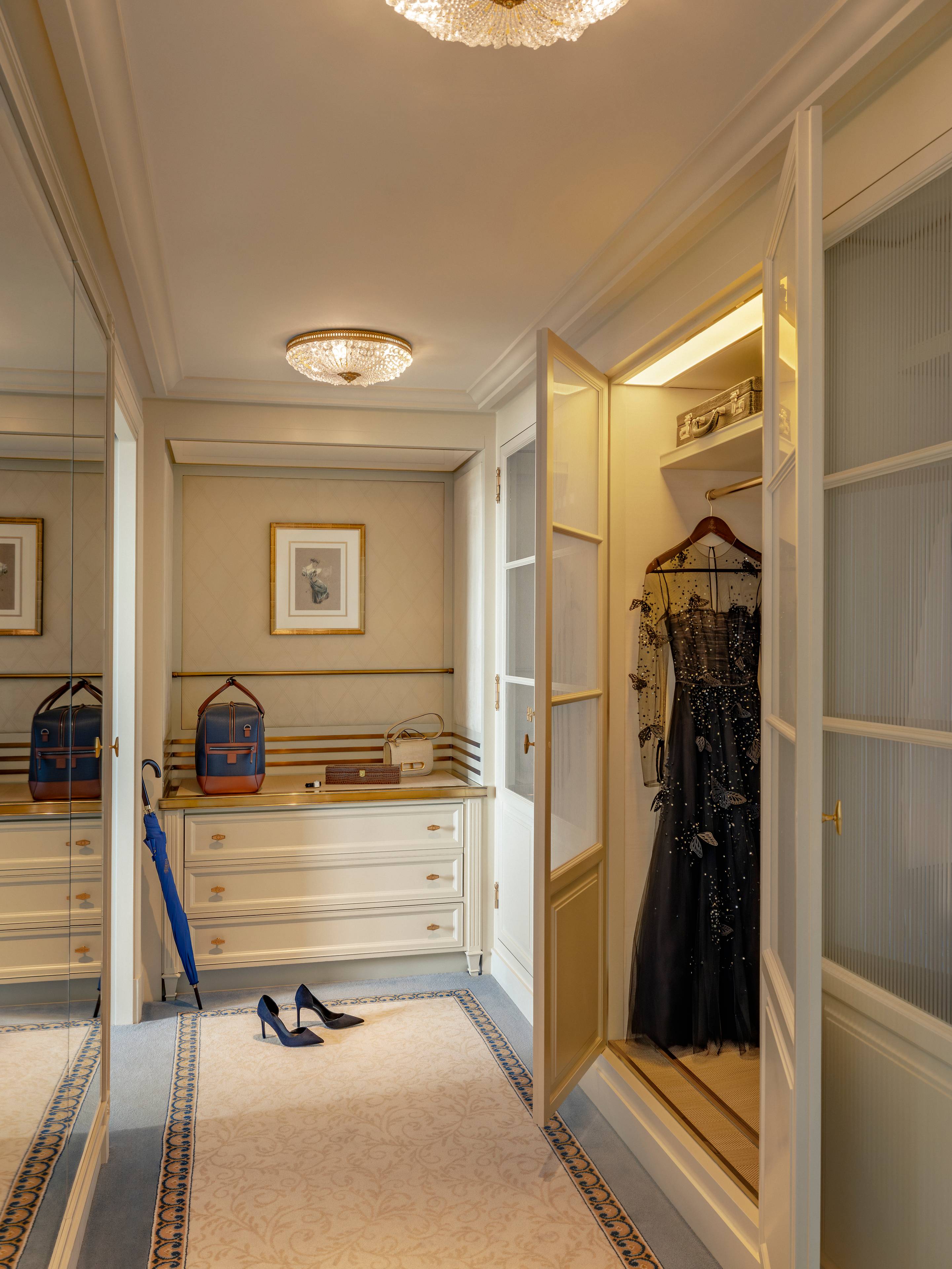 Double bed in an Executive Room at the Ritz Paris