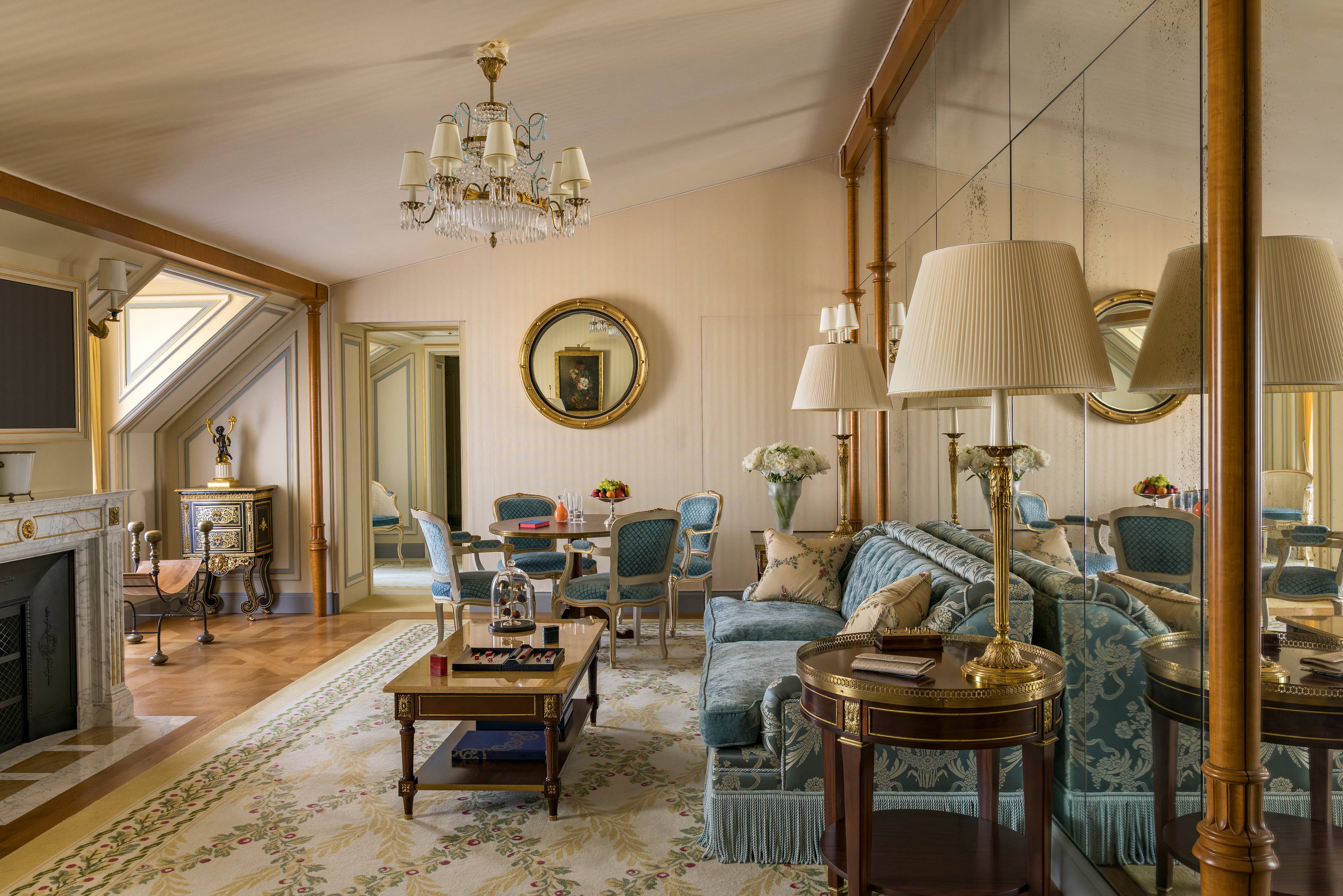 Bedroom of the Prestige Apartment Suite at the Ritz Paris
