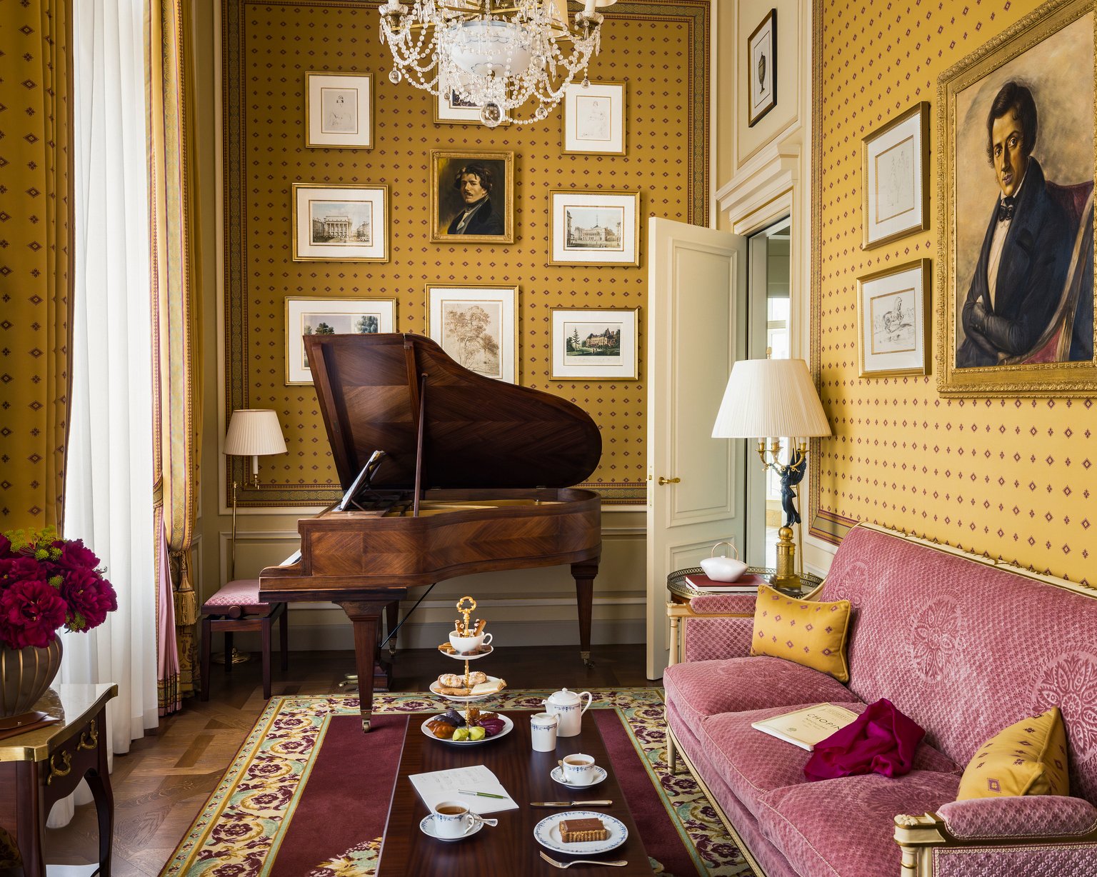 View of Place Vendôme from the Prestige Chopin Suite at the Ritz Paris