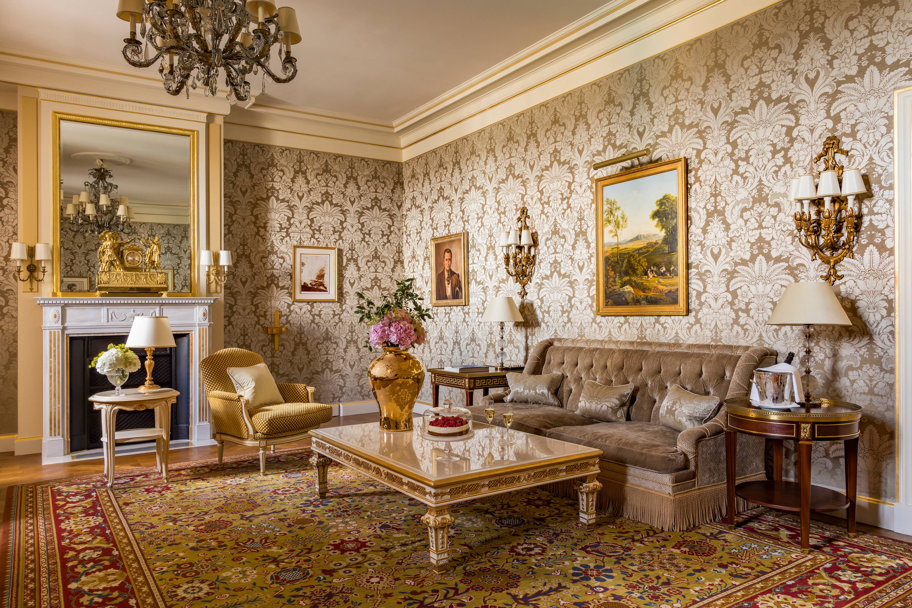 Bedroom in the Prestige F. Scott Fitzgerald Suite at the Ritz Paris