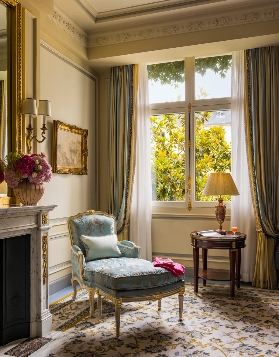 Méridienne de la Suite de Prestige Grand Jardin au Ritz Paris