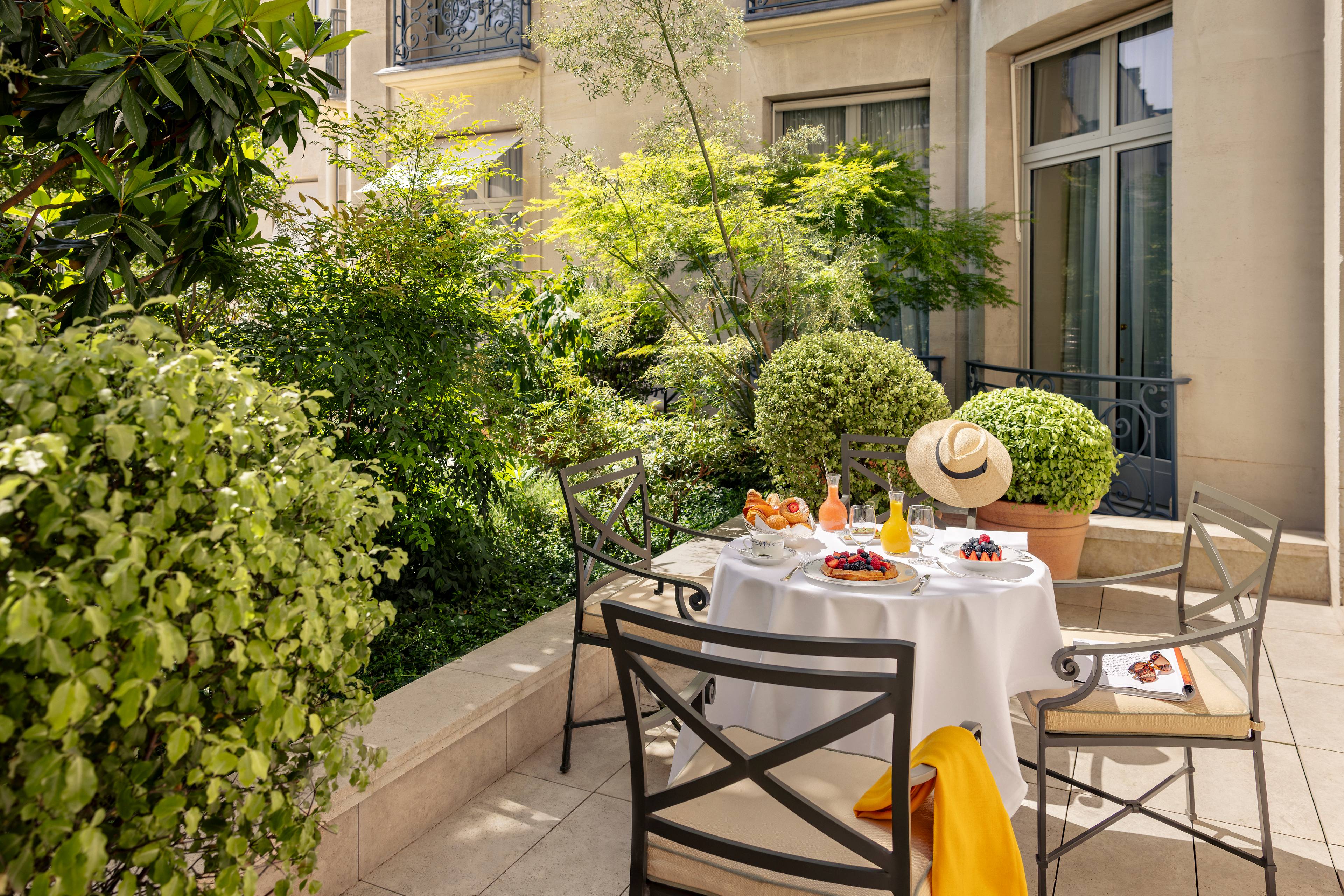Terrasse de la Suite de Prestige Hemingway au Ritz Paris