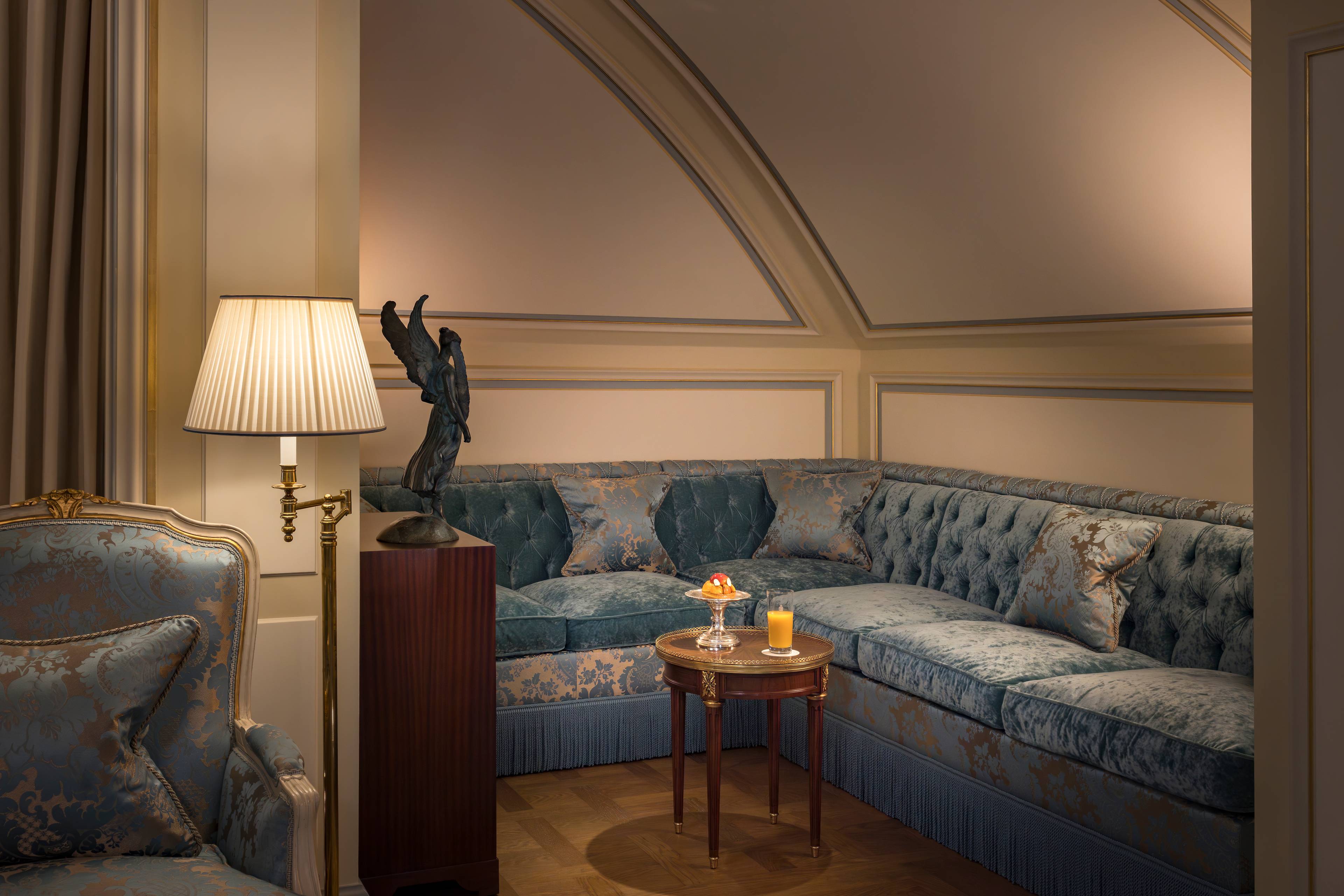 Terrace of the Prestige Mansart Suite at the Ritz Paris