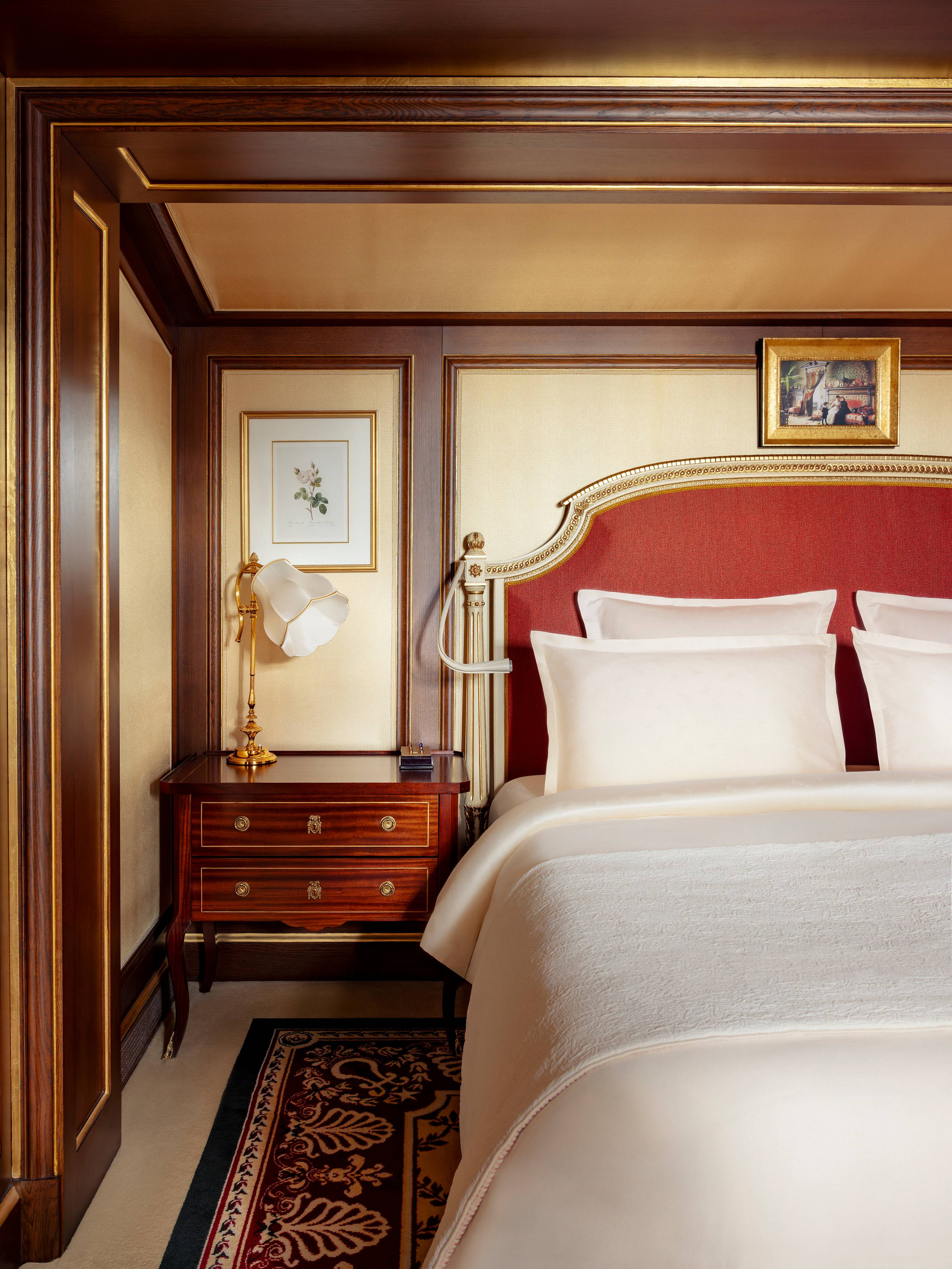 Panoramic view of the Opera Prestige Suite at the Ritz Paris