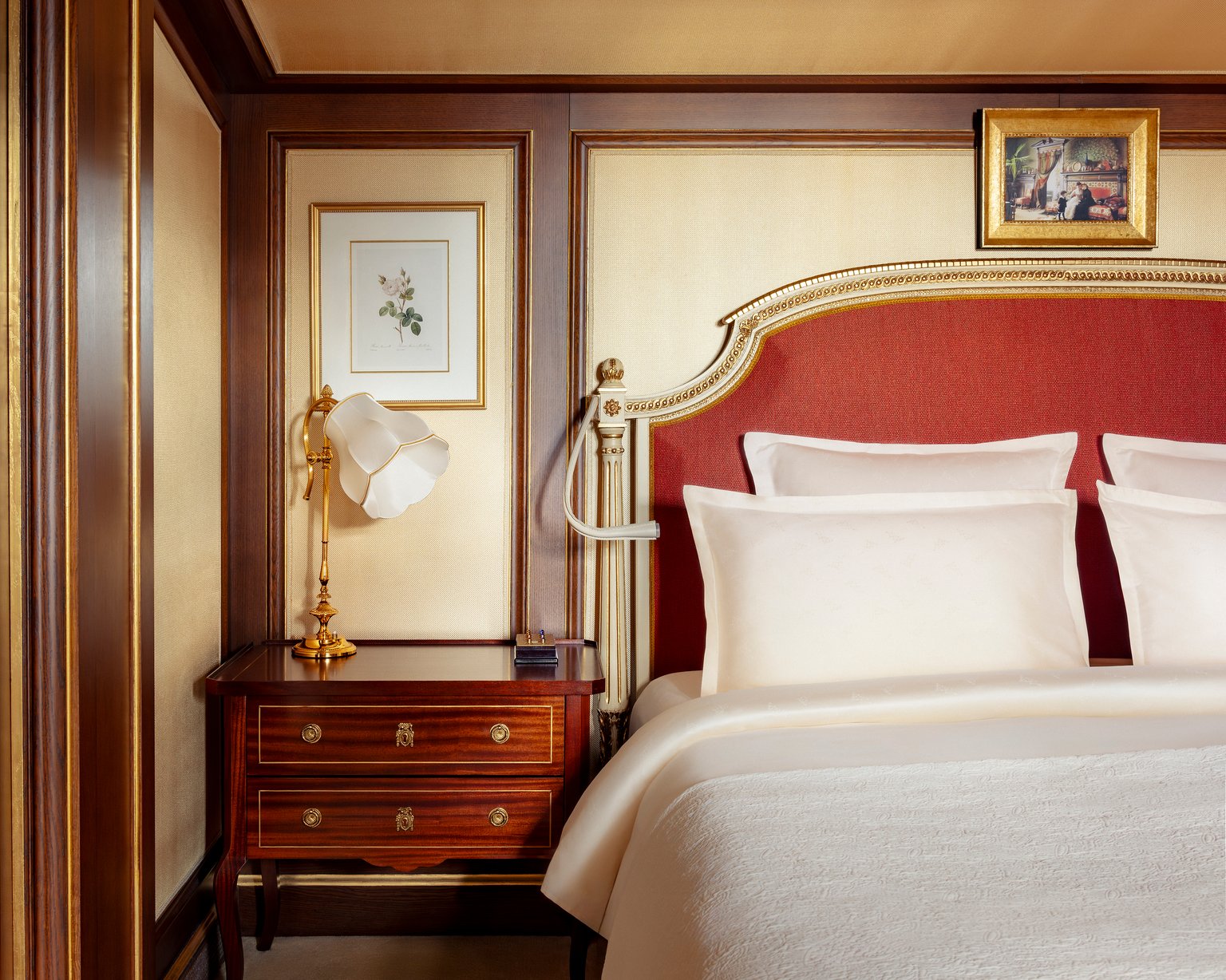 Panoramic view of the Opera Prestige Suite at the Ritz Paris