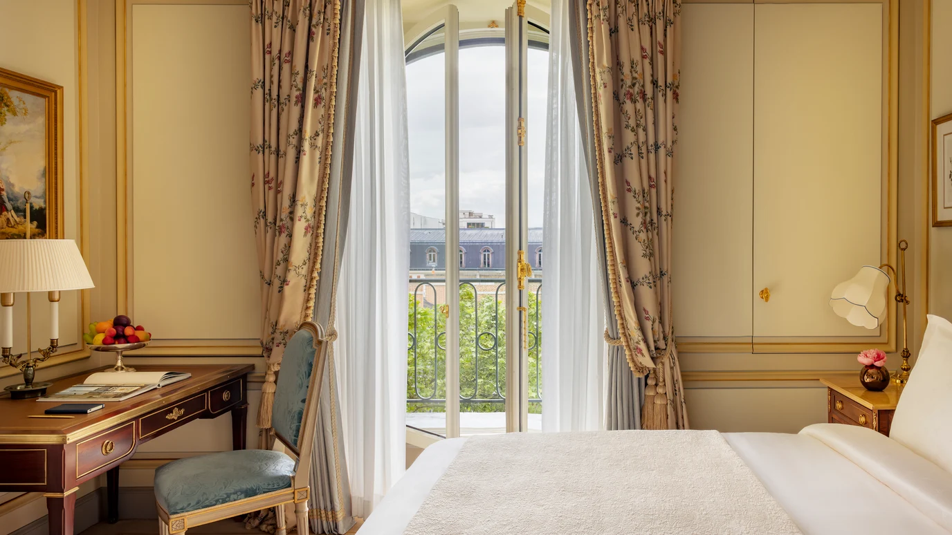 Window in a Superior Room at the Ritz Paris