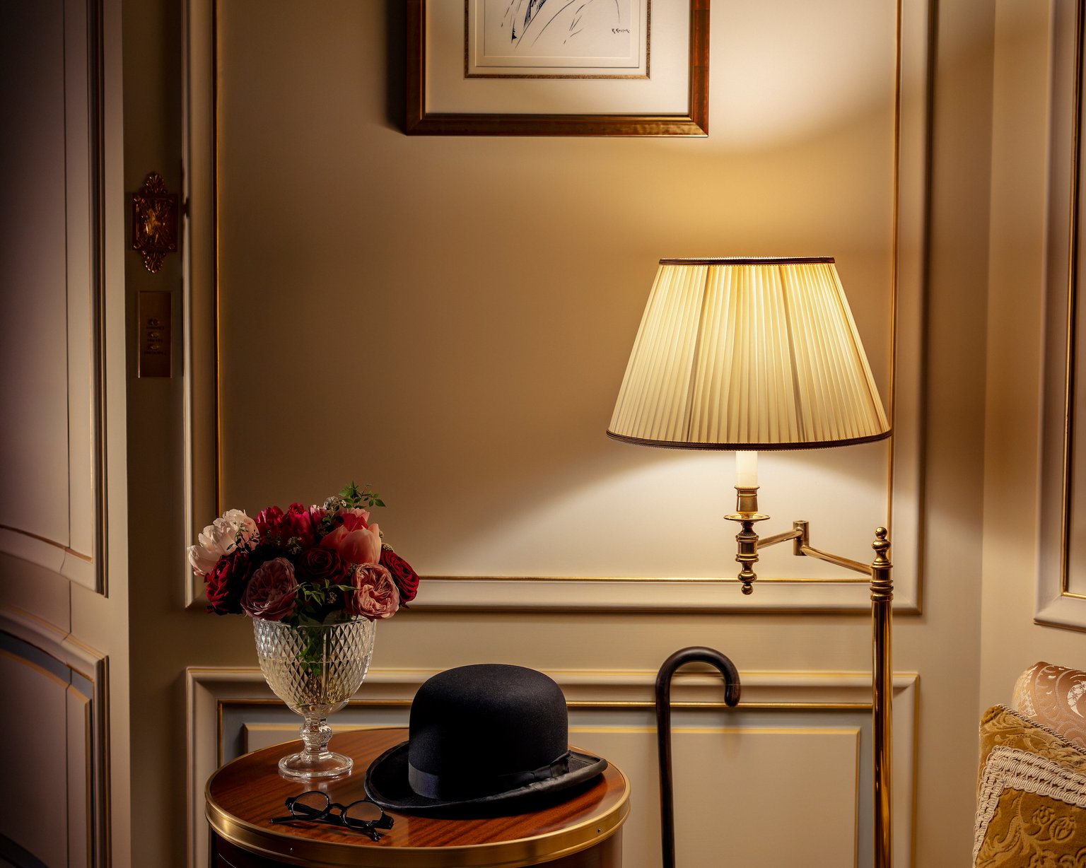 View of Place Vendôme from the room of the Prestige Charlie Chaplin Suite at the Ritz Paris