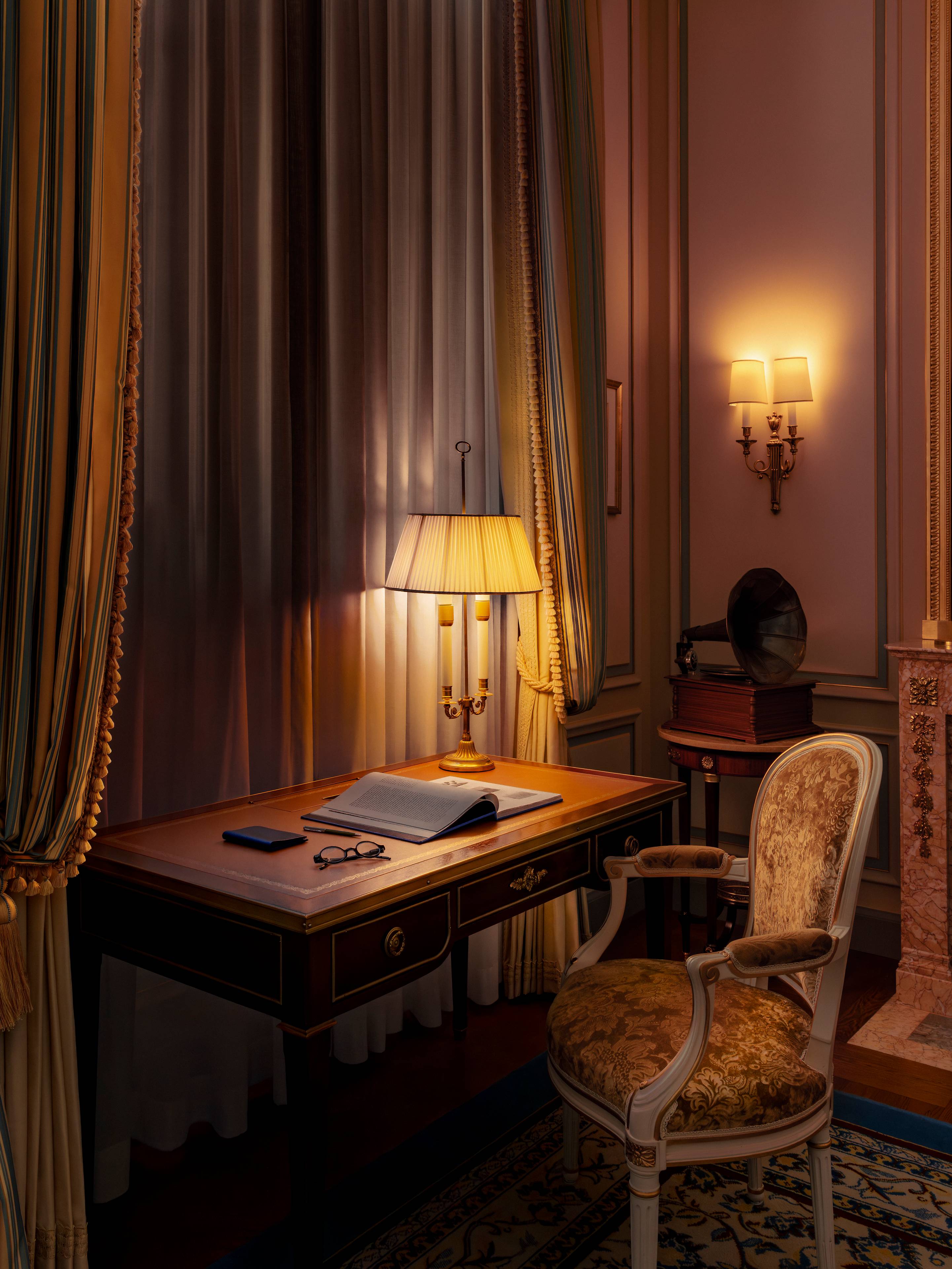 View of Place Vendôme from the room of the Prestige Charlie Chaplin Suite at the Ritz Paris