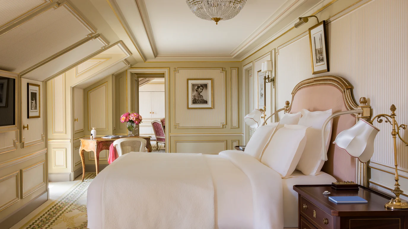 Chambre de la Suite de Prestige Maria Callas au Ritz Paris