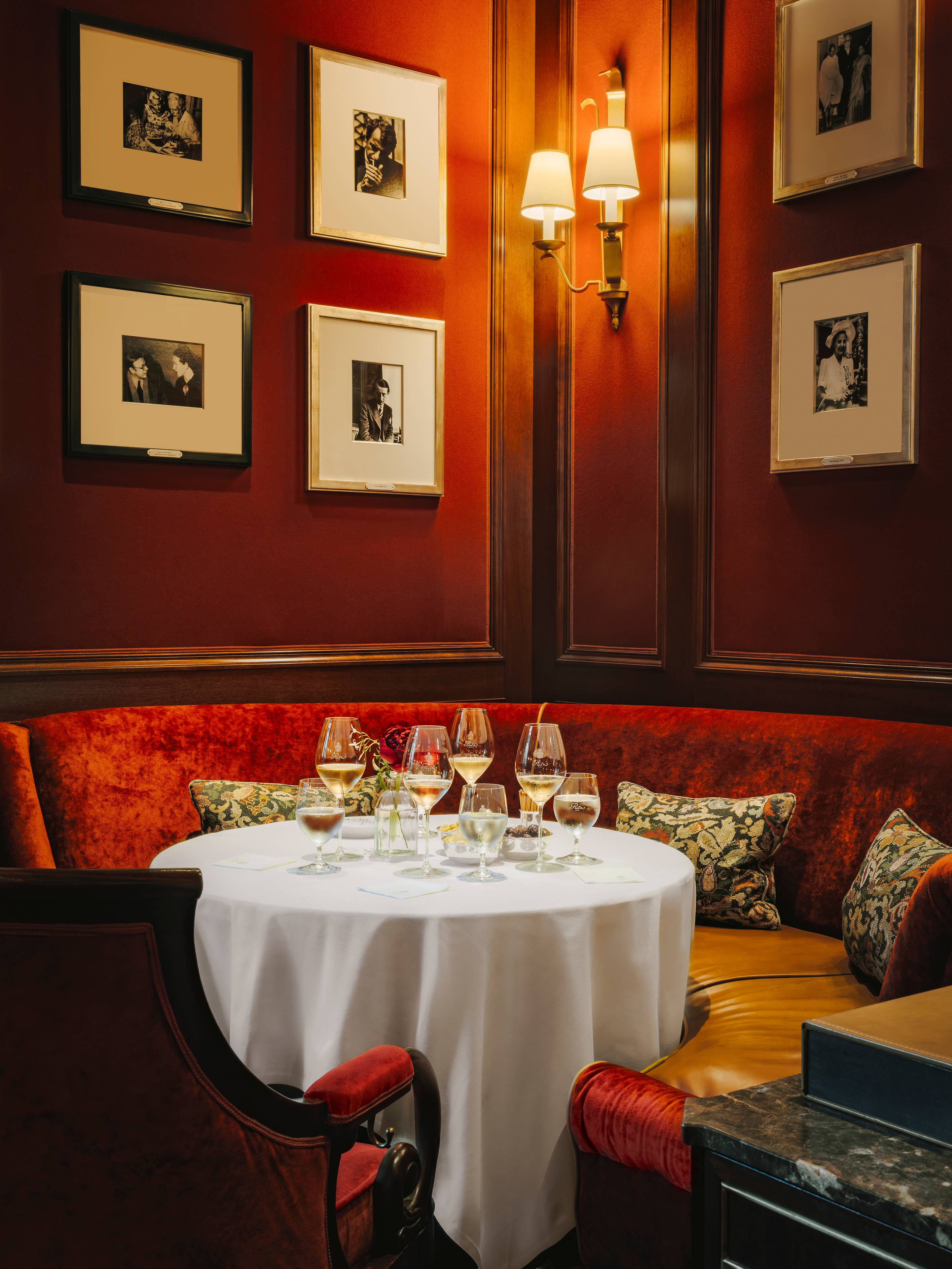 Entrance to the Bar Vendôme at the Ritz Paris