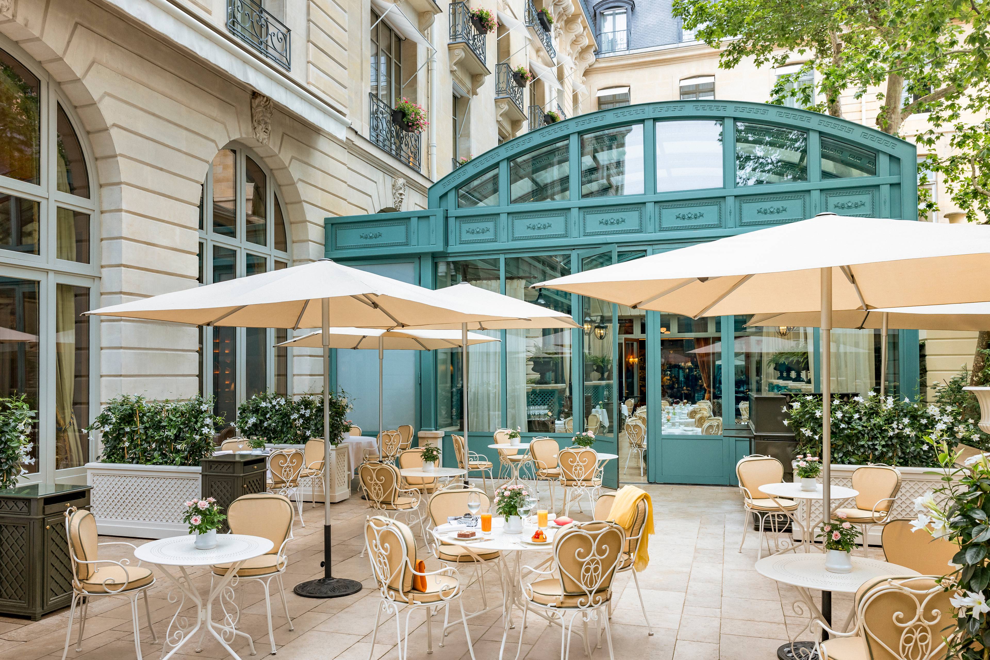 Entrance to the Bar Vendôme at the Ritz Paris