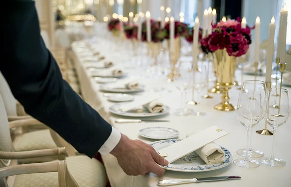 Tableware for the Confidential Dinners at the Ritz Paris