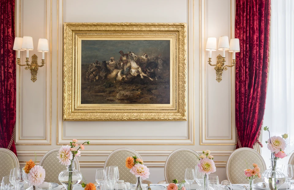 Overview of the Gramont Salon at the Ritz Paris