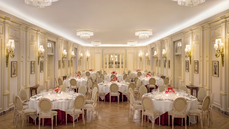 Vue d'ensemble du Salon Vendôme au Ritz Paris