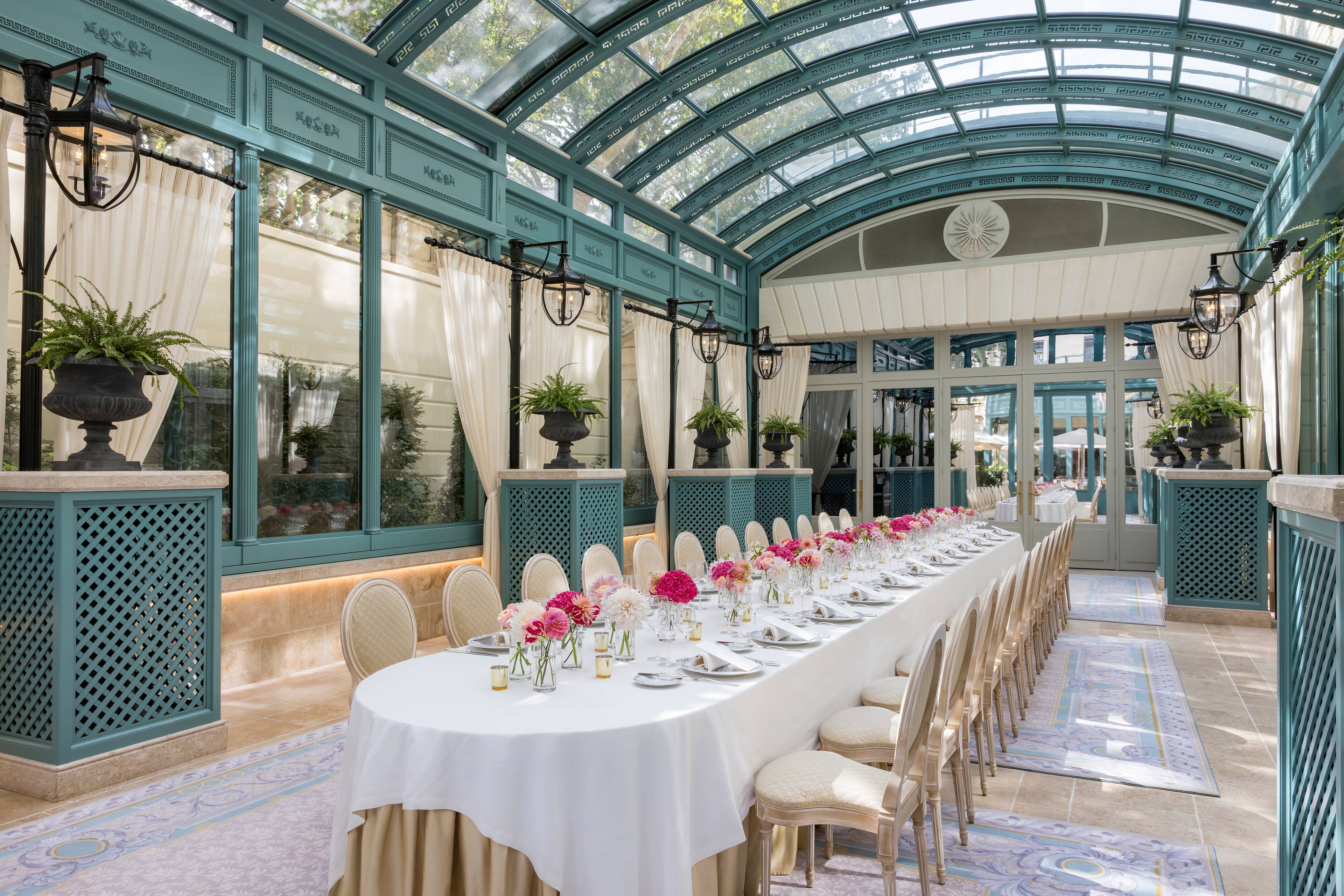 Table ronde de la Verrière Marie-Louise au Ritz Paris