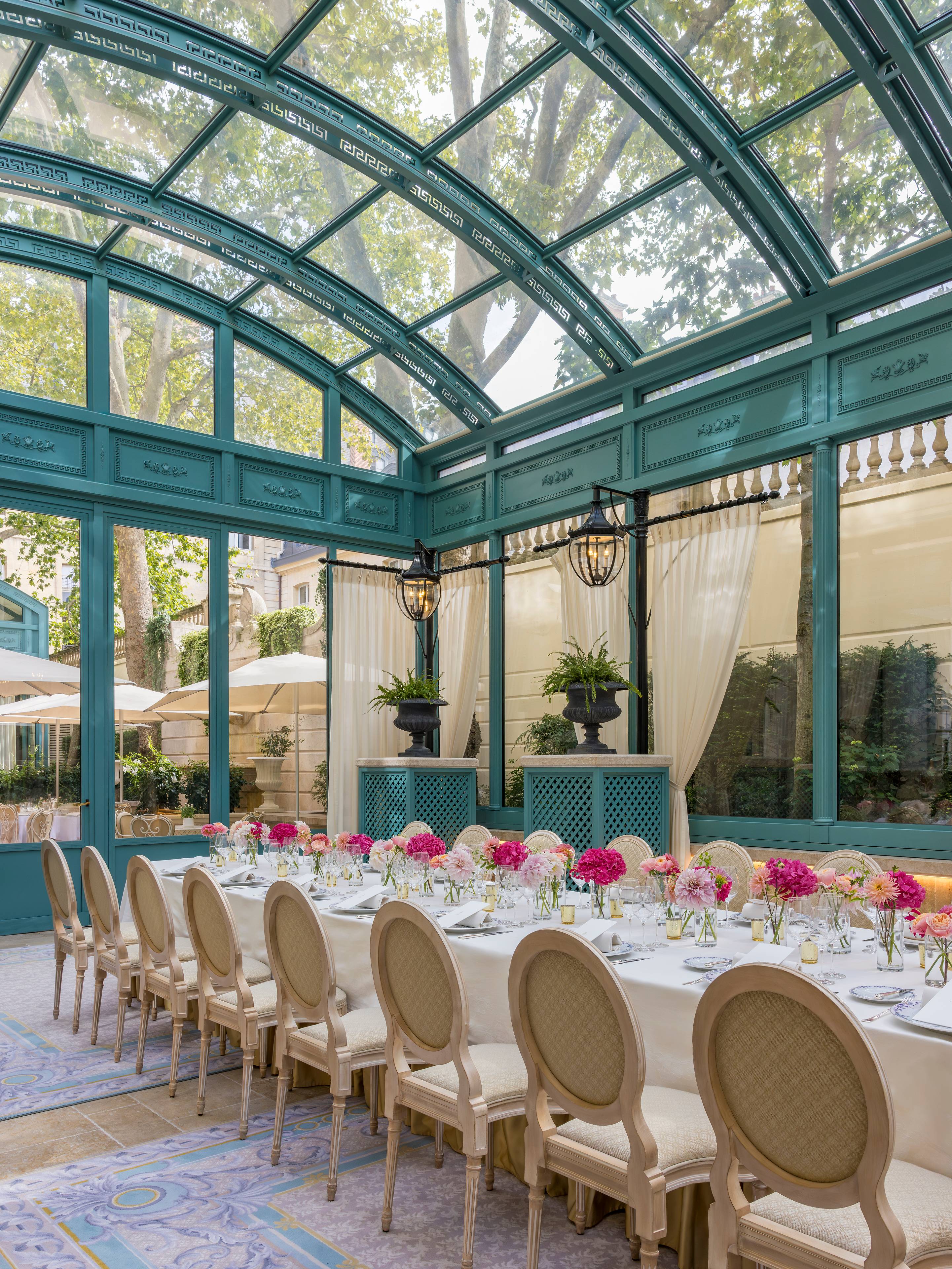 Table ronde de la Verrière Marie-Louise au Ritz Paris