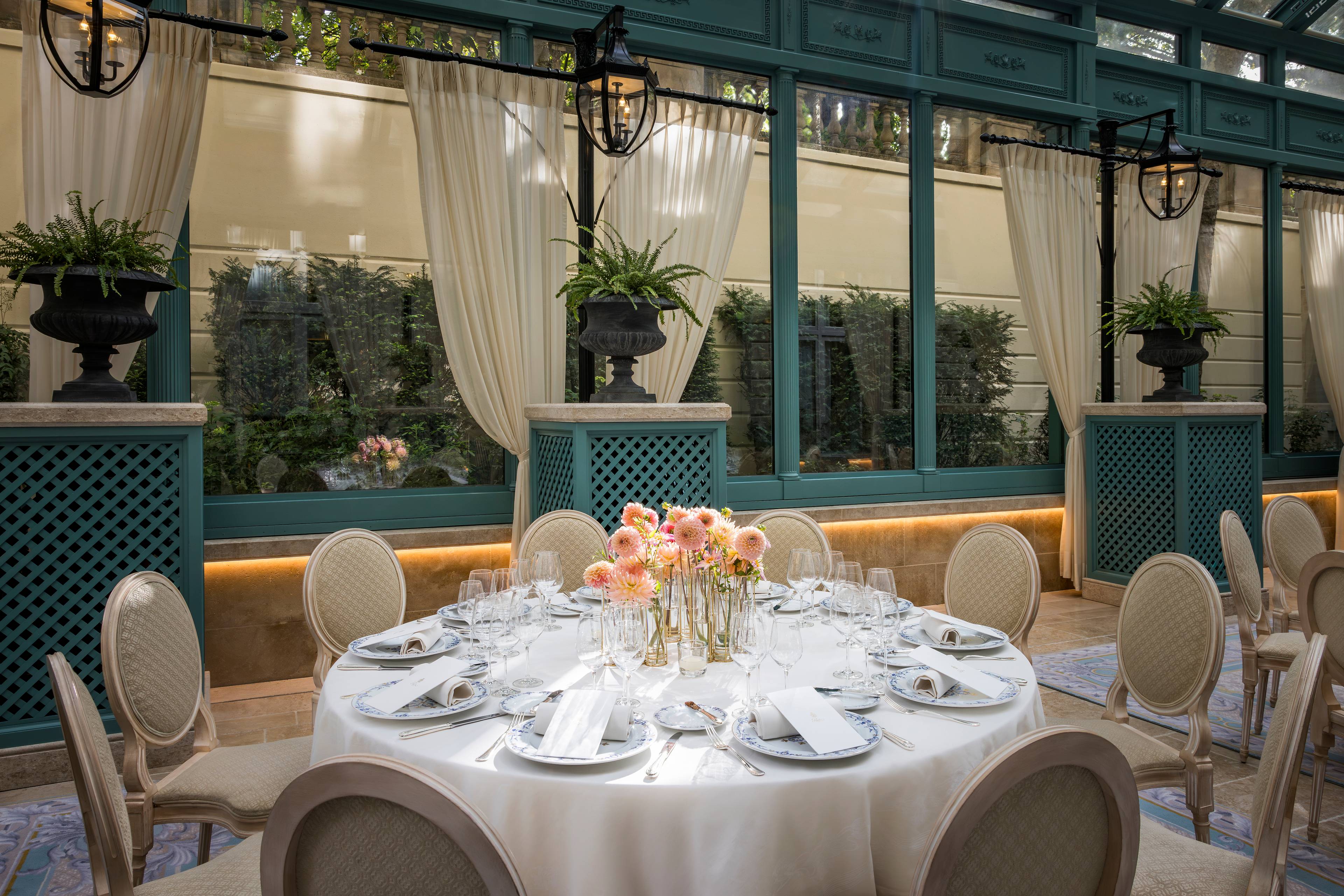 Table ronde de la Verrière Marie-Louise au Ritz Paris