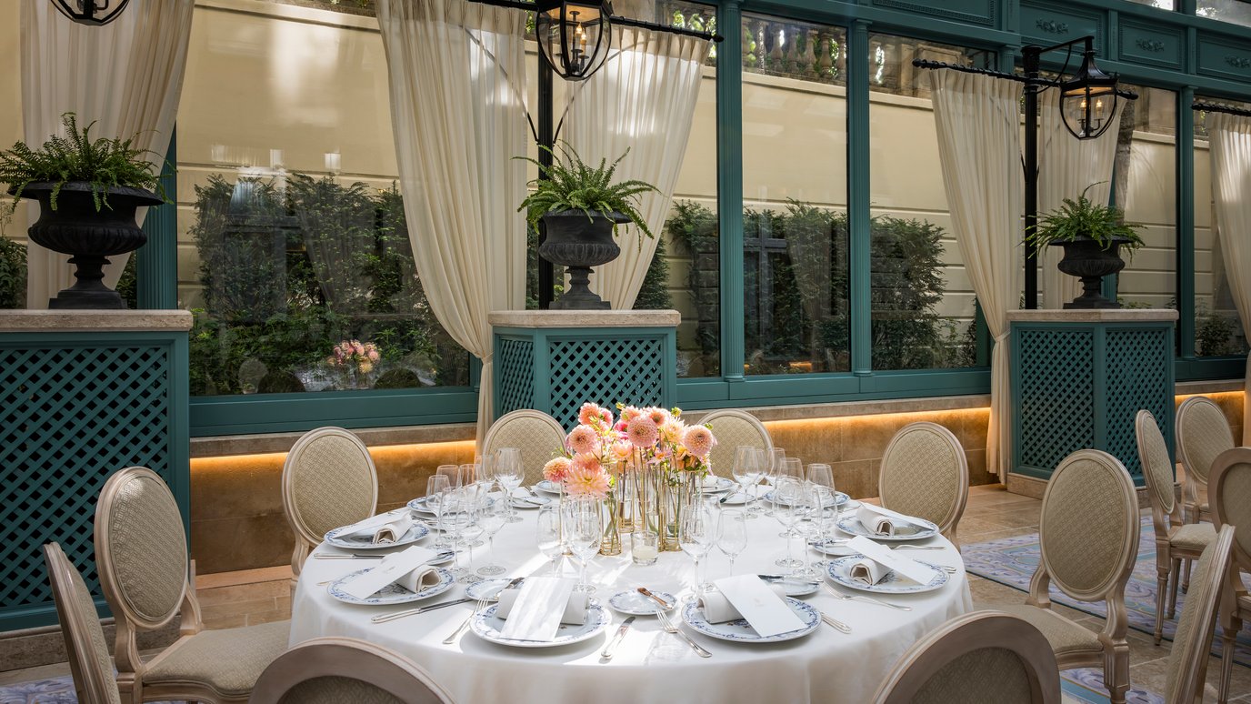 Table ronde de la Verrière Marie-Louise au Ritz Paris