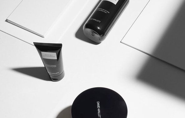Hair products from the David Mallett Salon at the Ritz Club & Spa
