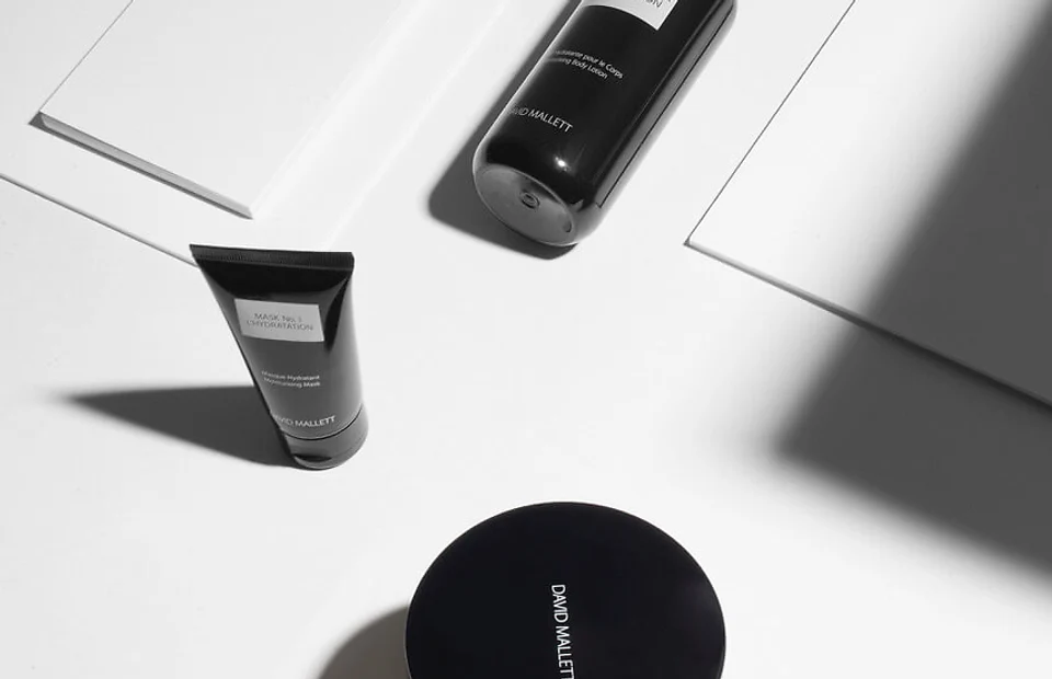 Produits de coiffure du Salon David Mallett au Ritz Club & Spa