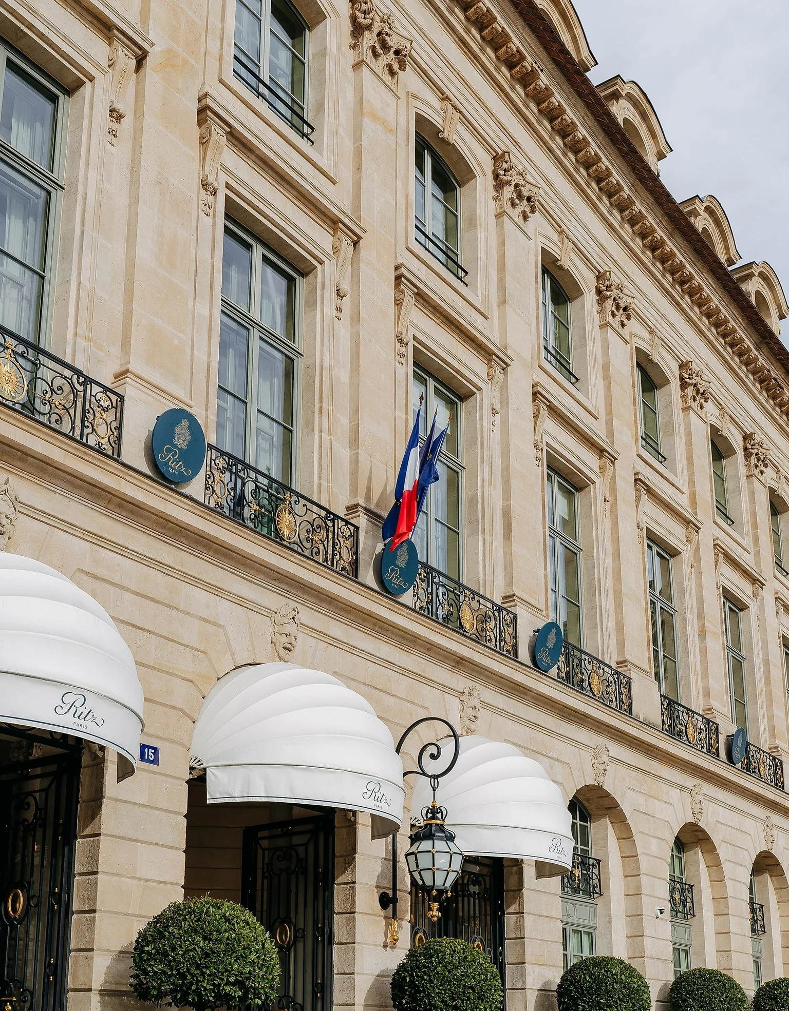 Façade du Ritz Paris