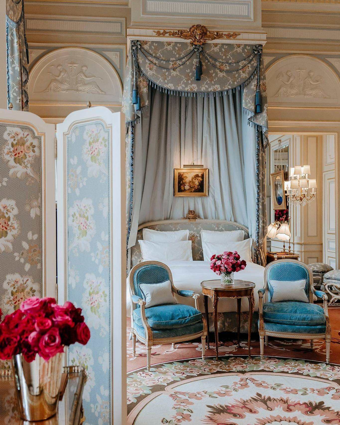 Room in the Imperial Suite at the Ritz Paris