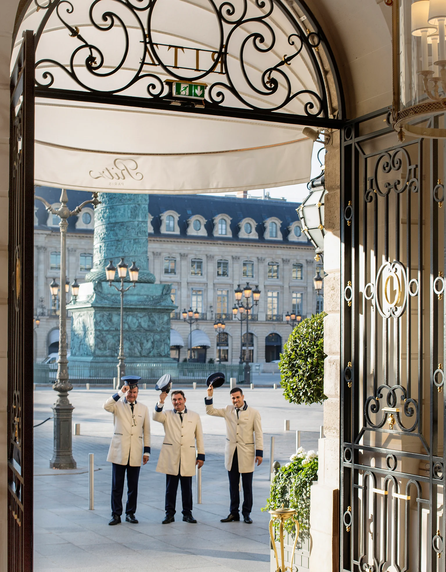 Façade du Ritz Paris