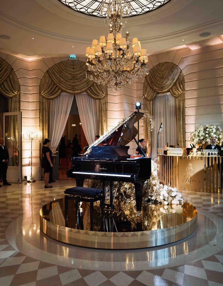 Piano for the 125th anniversary at the Ritz Paris