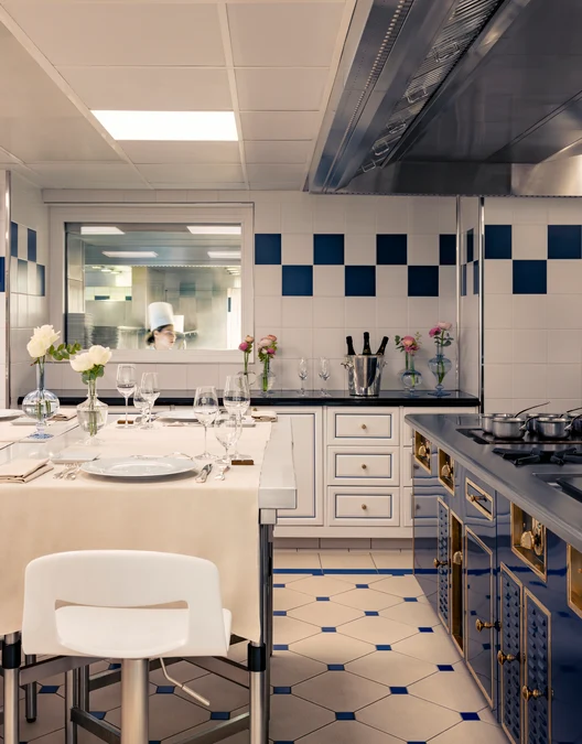 Coquelin kitchen at the Ecole Ritz Escoffier