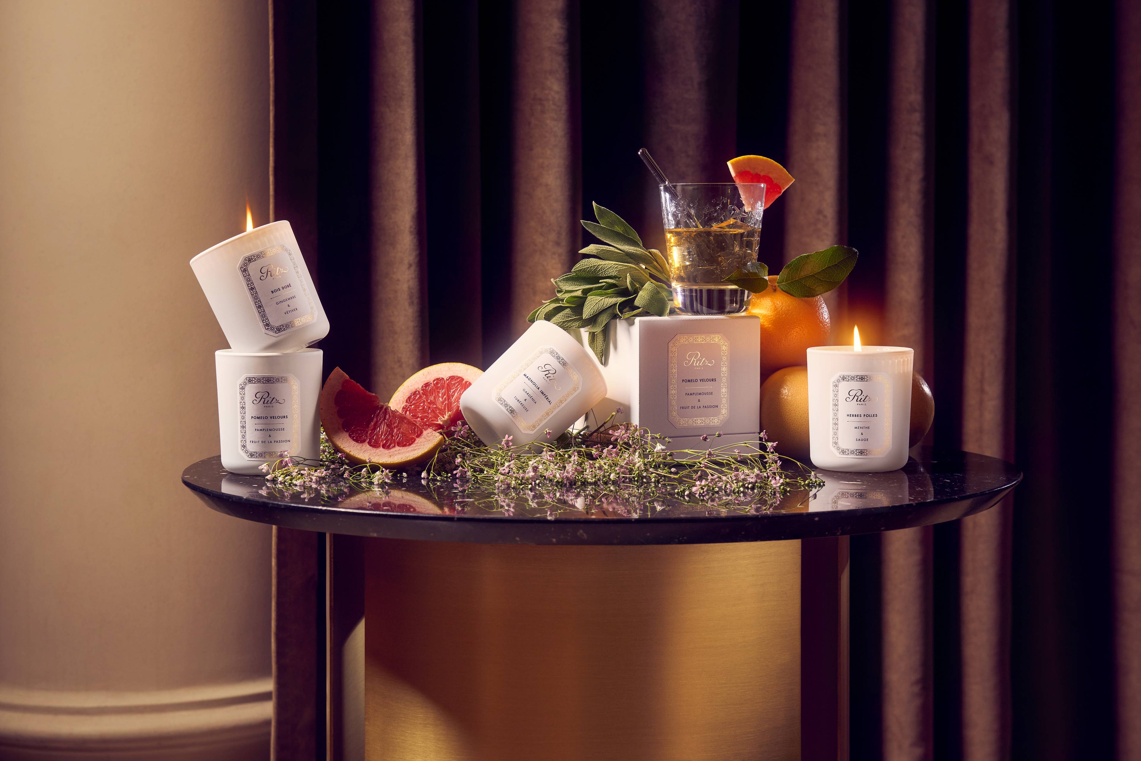 Bougie parfumée Bois Doré | Ritz Paris