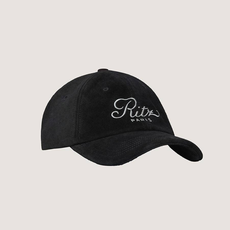 Suede hat - black - Ritz Paris x FRAME | Ritz Paris
