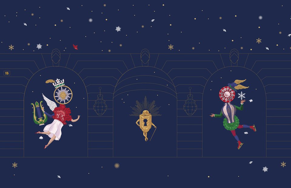 Illustration surréaliste du Ritz Paris