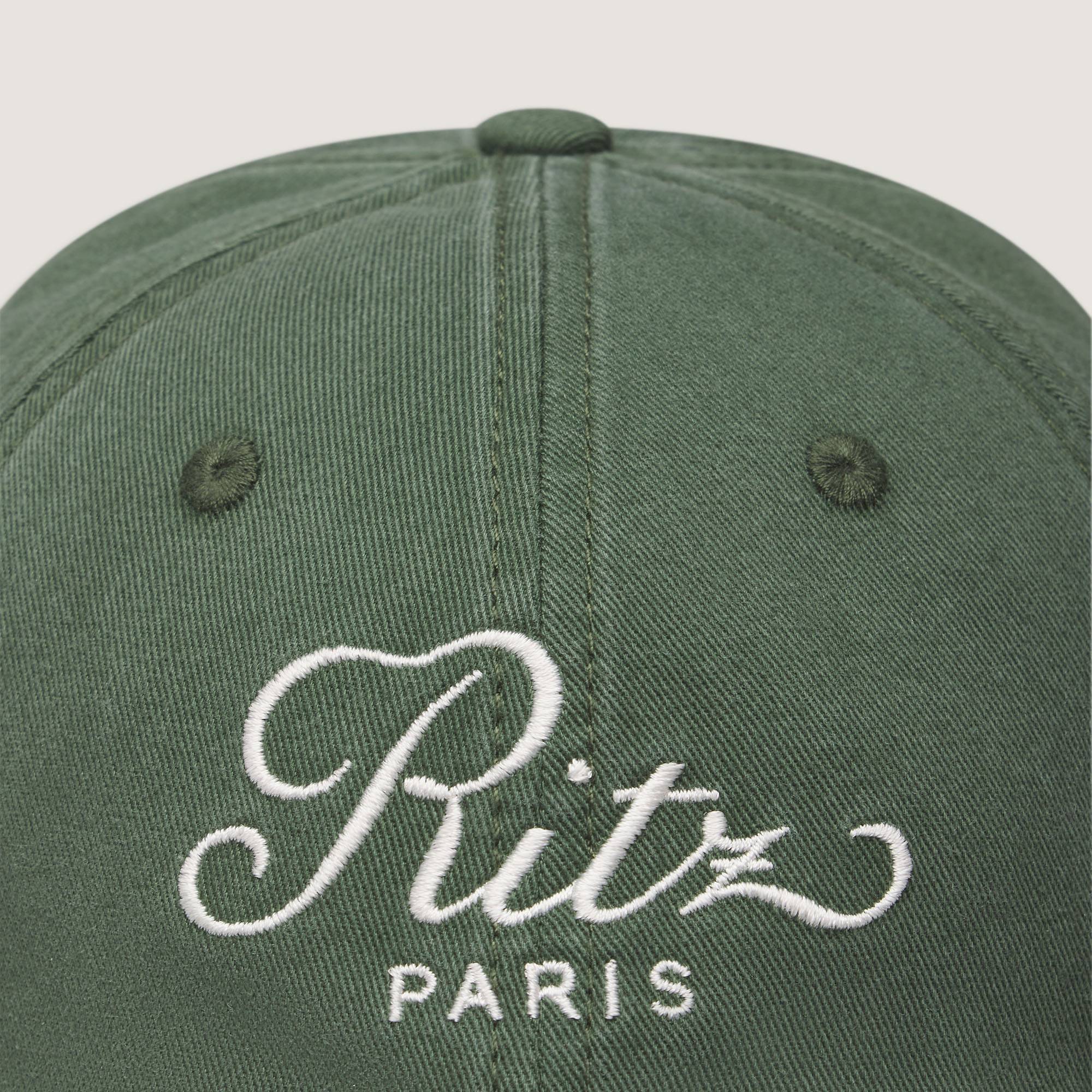 Hat - hunter green - Ritz Paris x FRAME | Ritz Paris