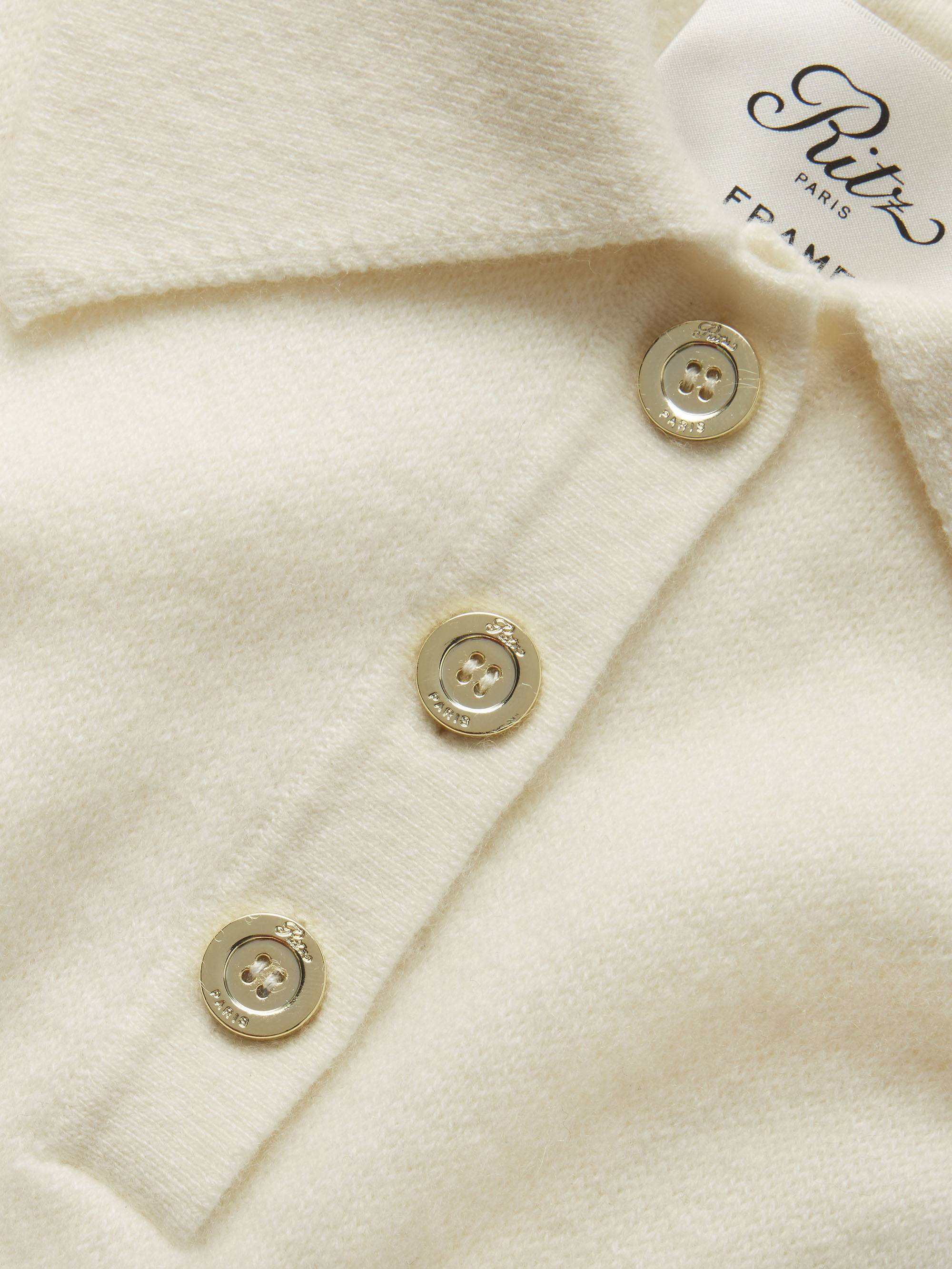 Pull Cachemire Crème Frame X Ritz Paris - Taille S - Neuf Avec étiquettes