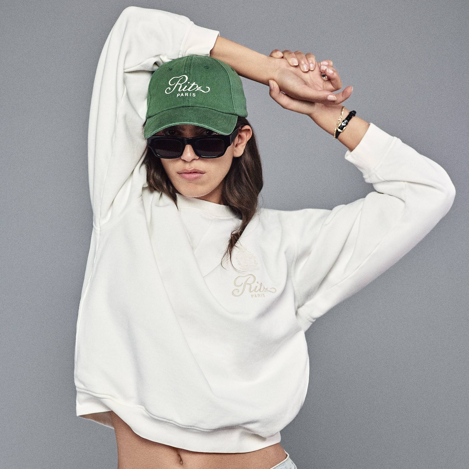 Hat - hunter green - Ritz Paris x FRAME | Ritz Paris