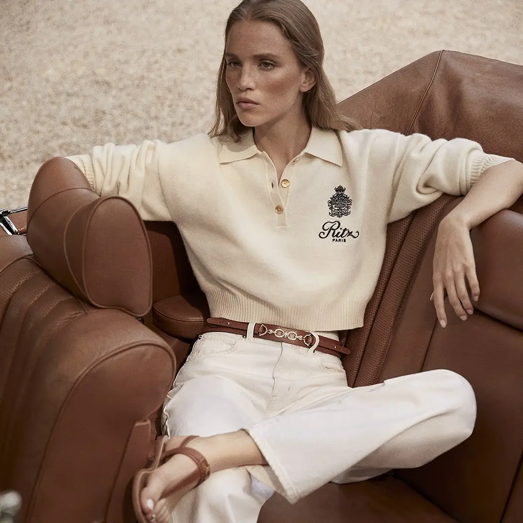 フレーム ×ritz paris ロゴ刺繍スウェットプルオーバー 長袖 M Unisex sport sweatshirt - Ritz Paris x FRAME | Ritz Paris