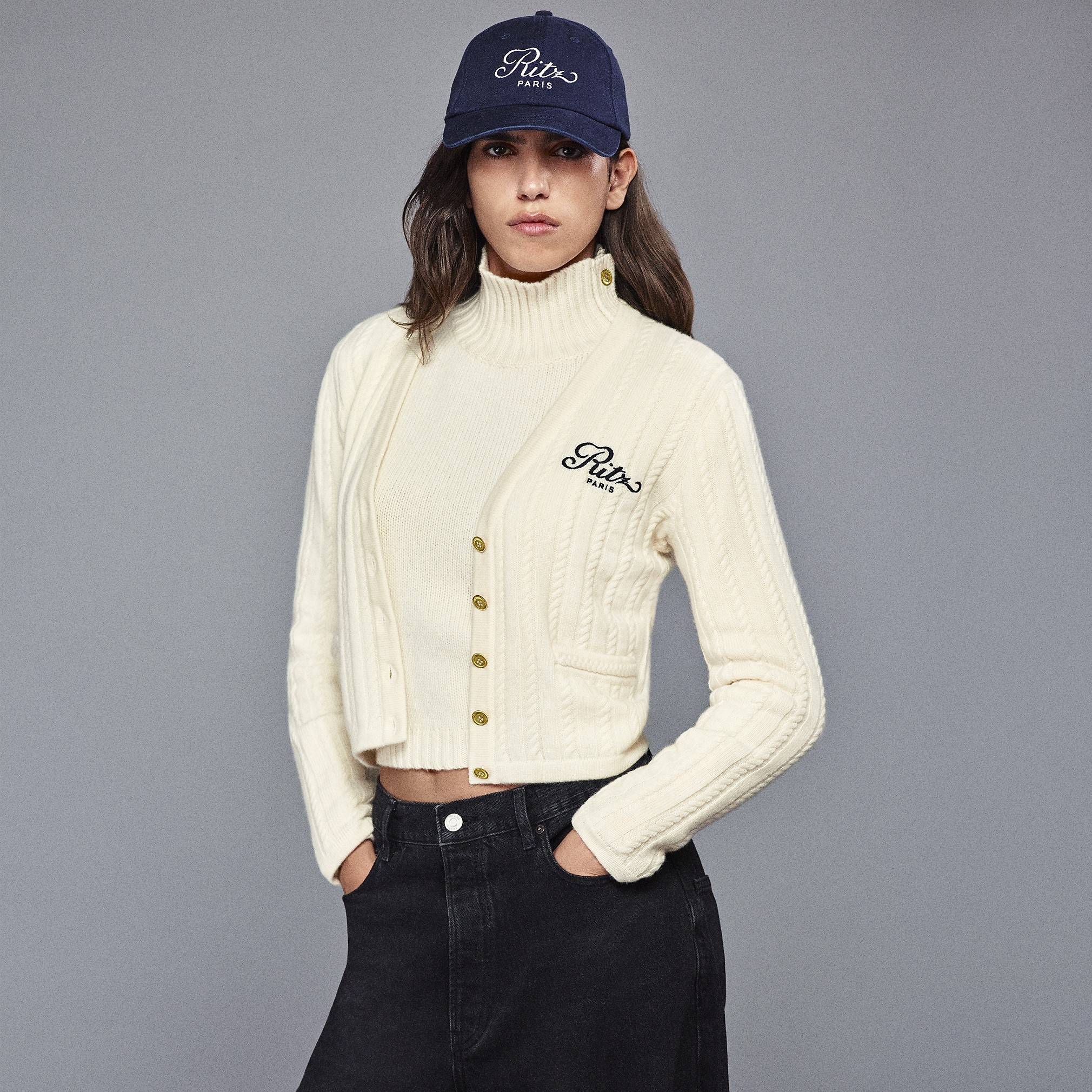 Women's cashmere cardigan - Ritz Paris x FRAME | Ritz Paris