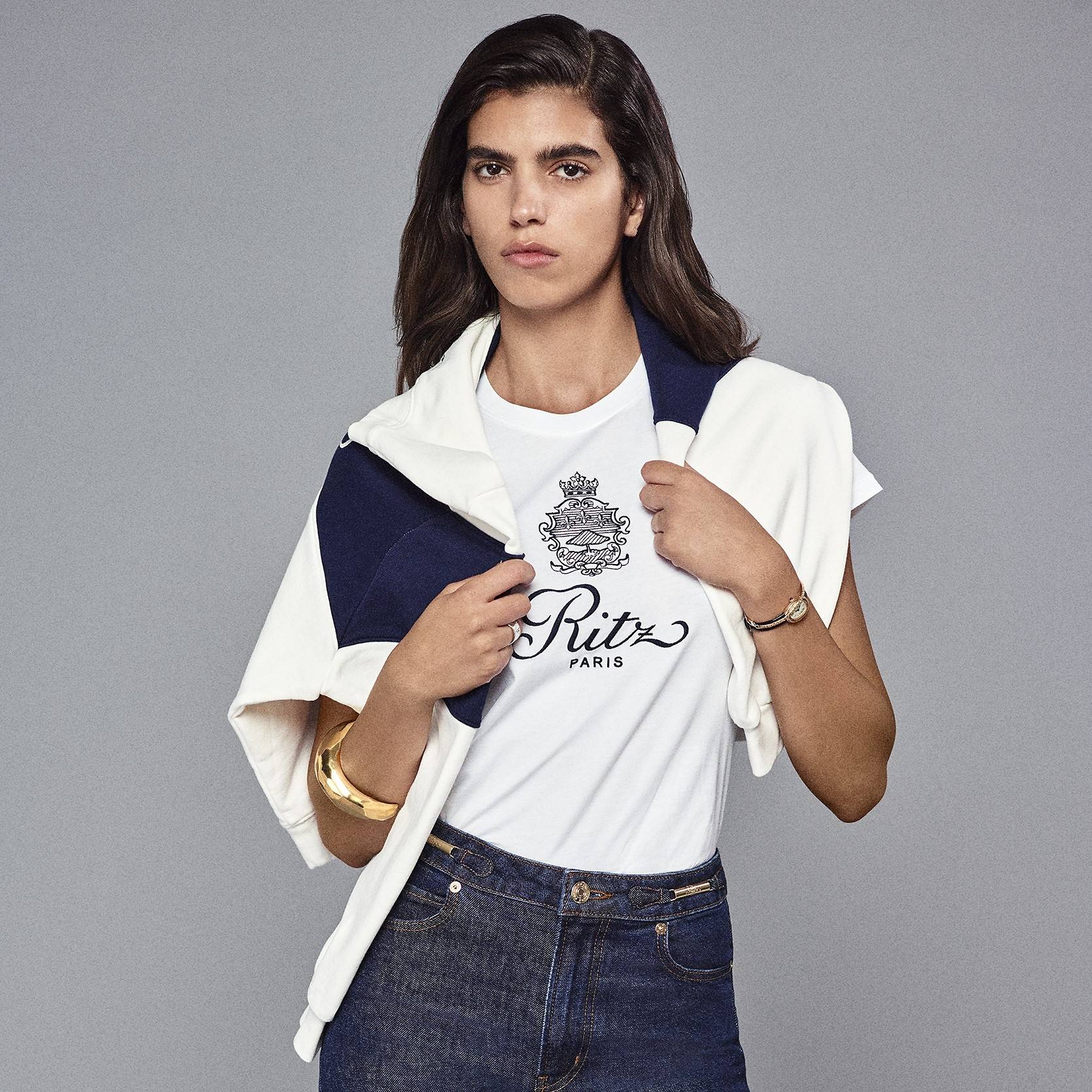 Women's t-shirt - white - Ritz Paris x FRAME | Ritz Paris