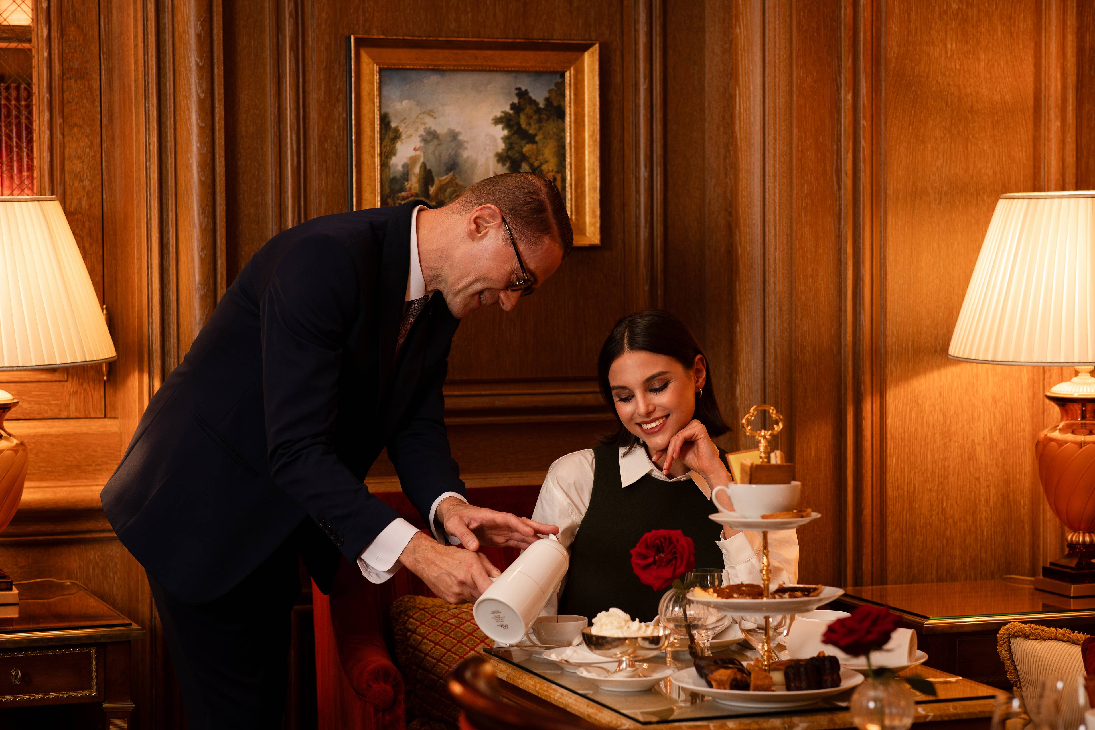 Afternoon tea at the Salon Proust