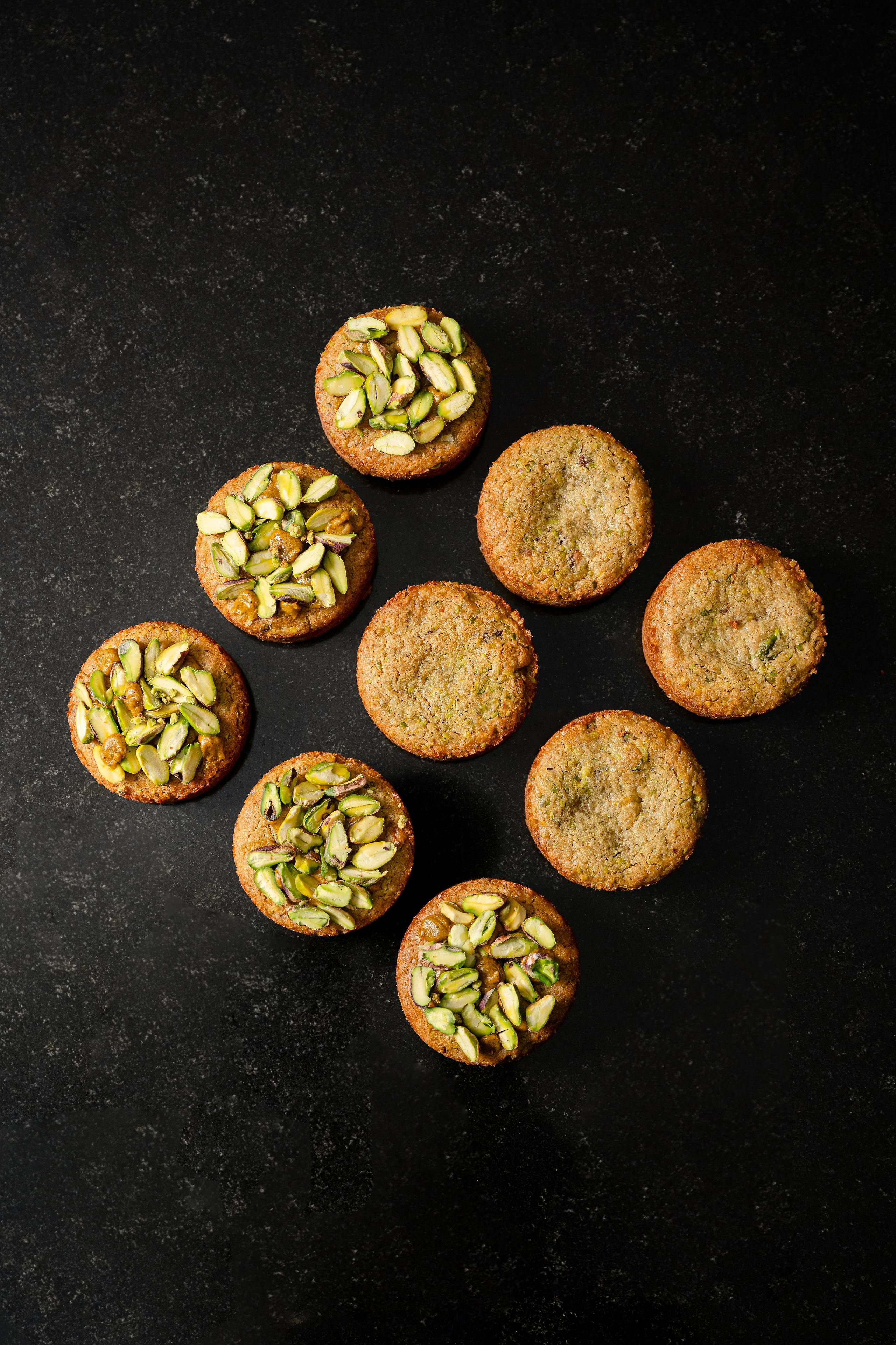 Assorted gourmet cookies