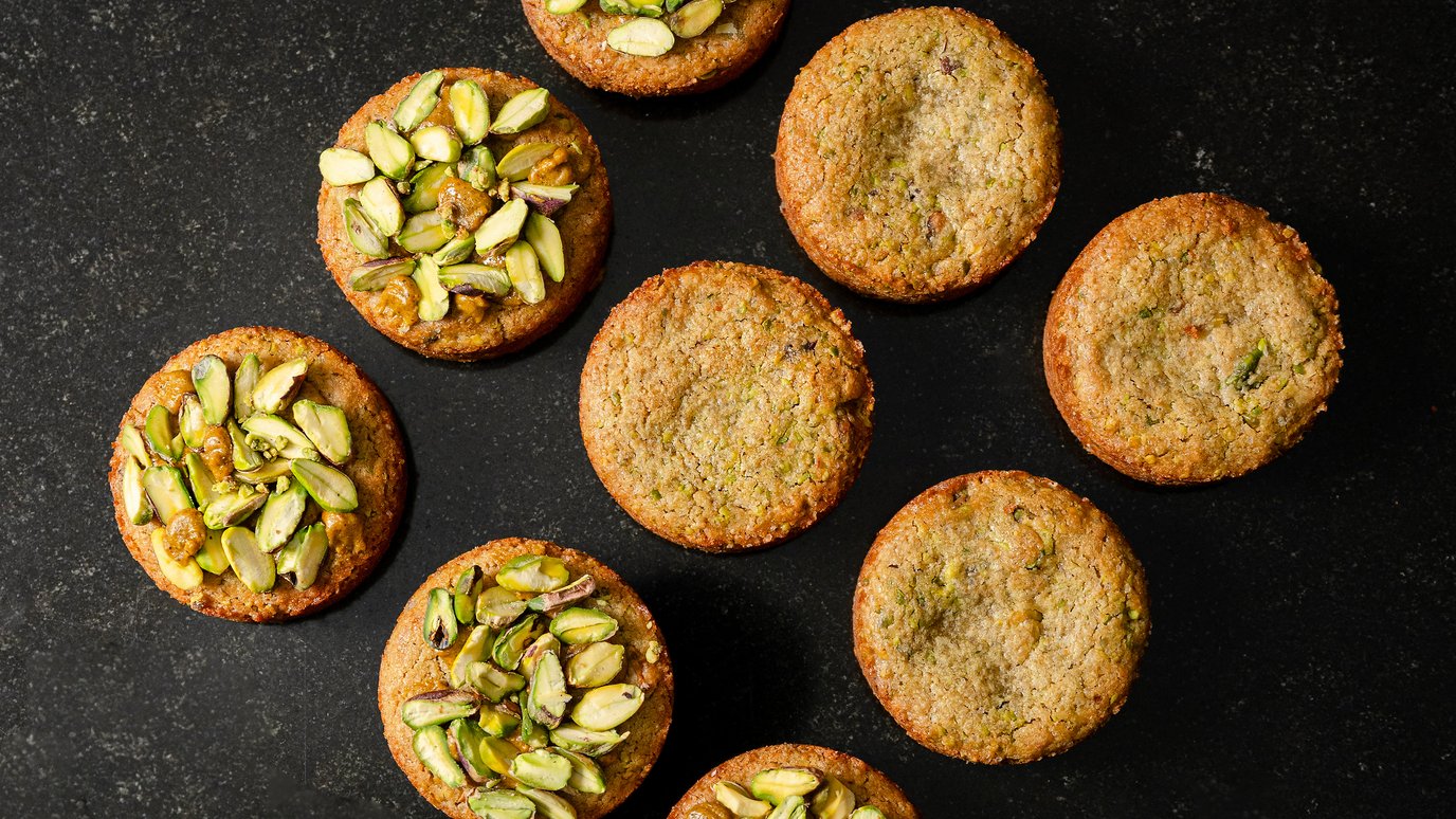 Pistachio cookies