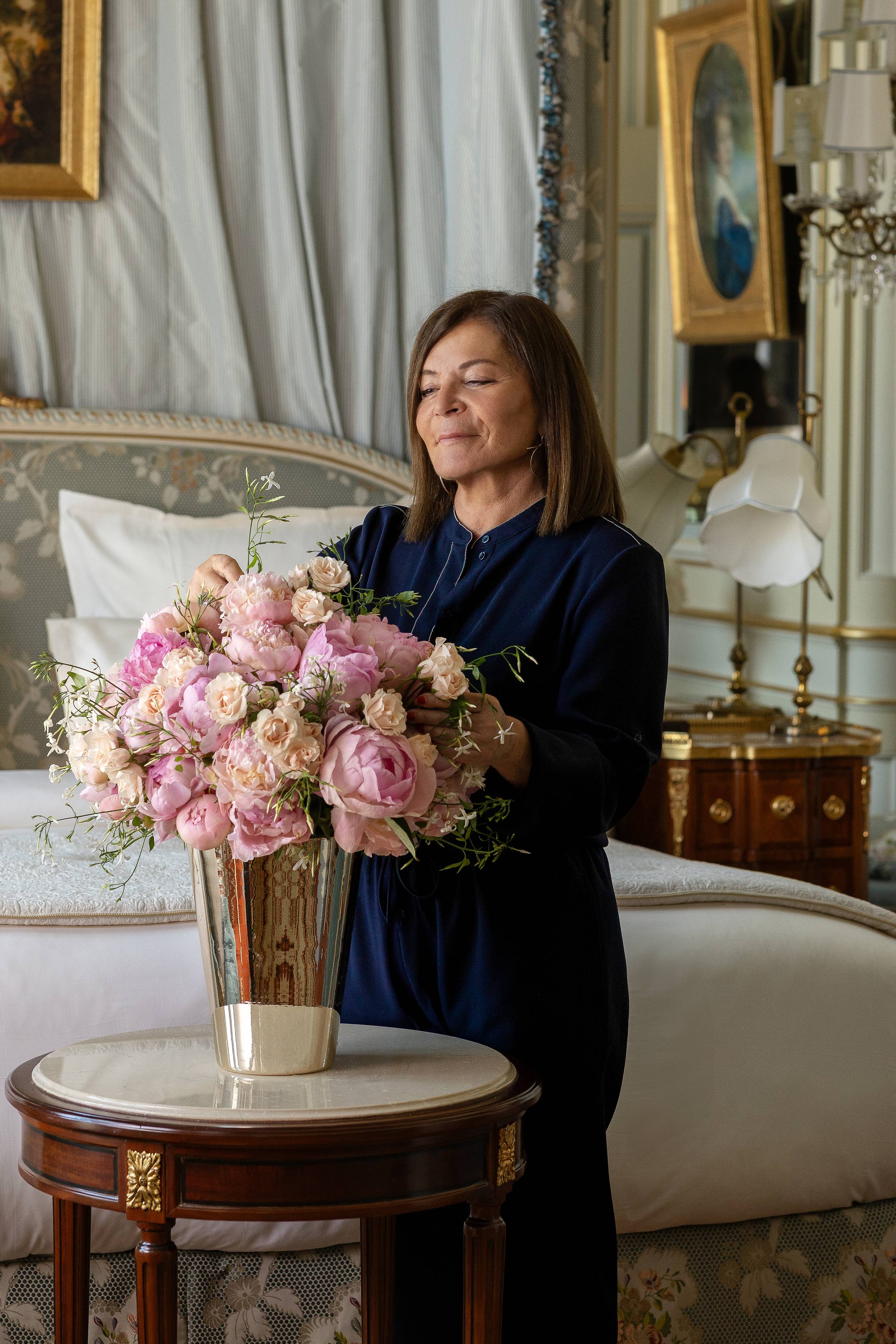 Anne Vitchen et ses fleurs - Ritz Paris