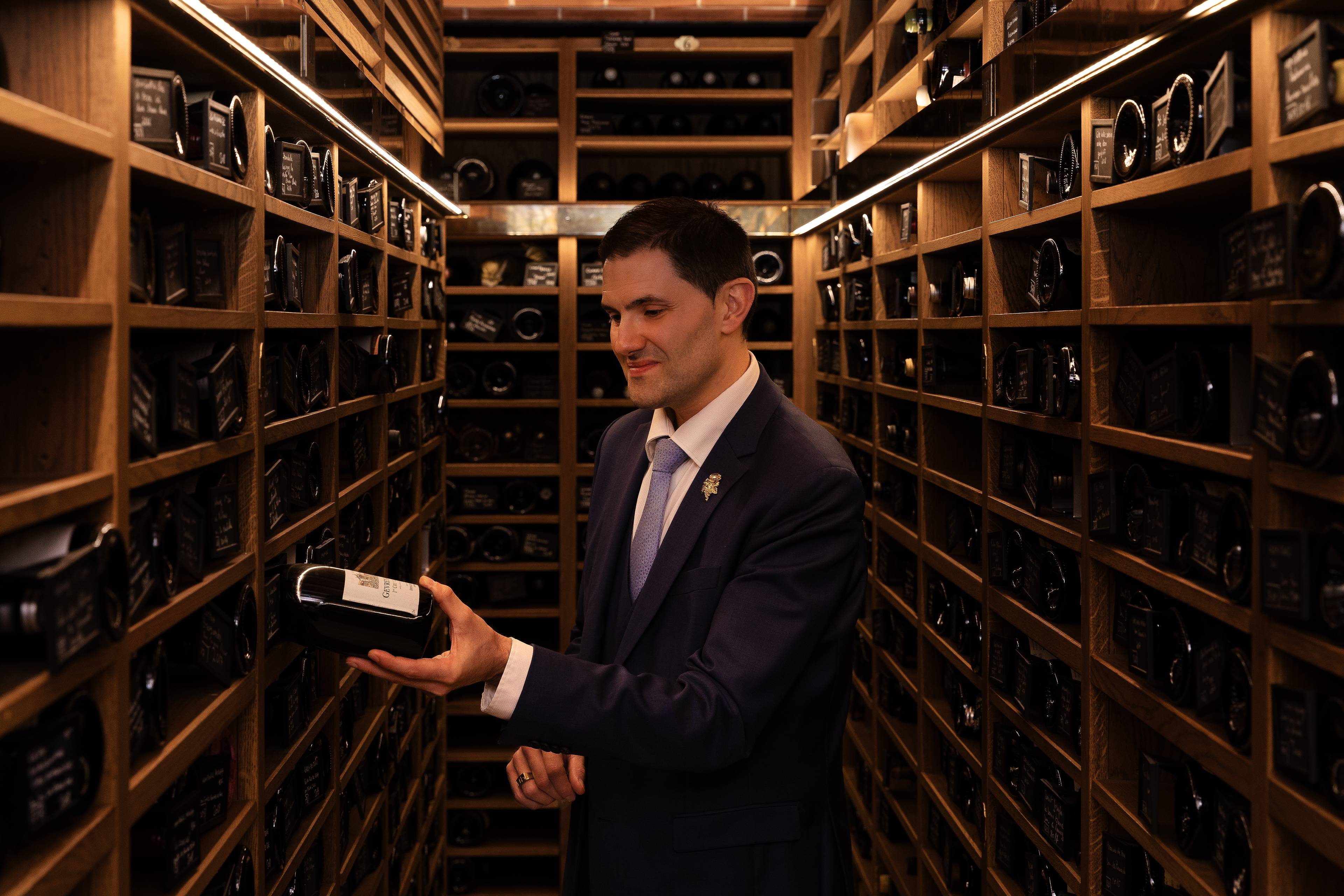 Florian Guilloteau, le directeur sommelier du Ritz Paris