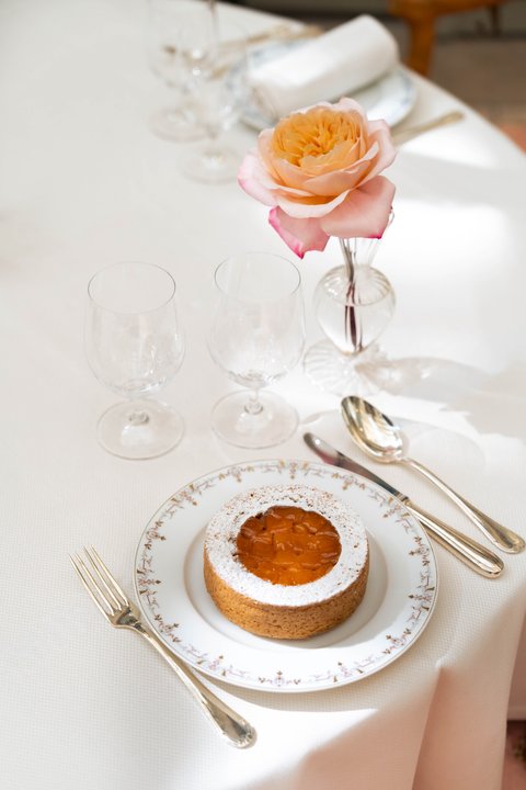 Biscuit de Savoie façon Tatin